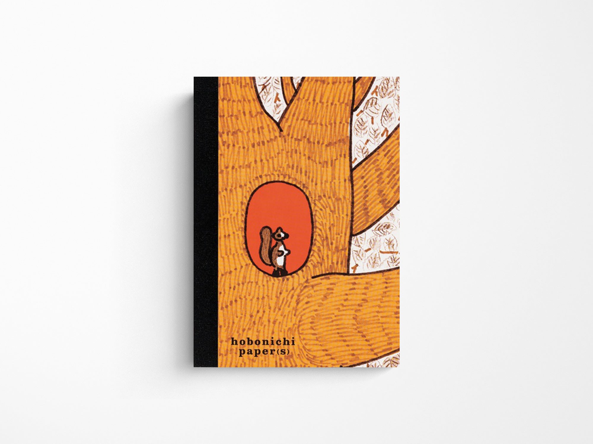 100%ORANGE Hobonichi Paper - Squirrel Appears
