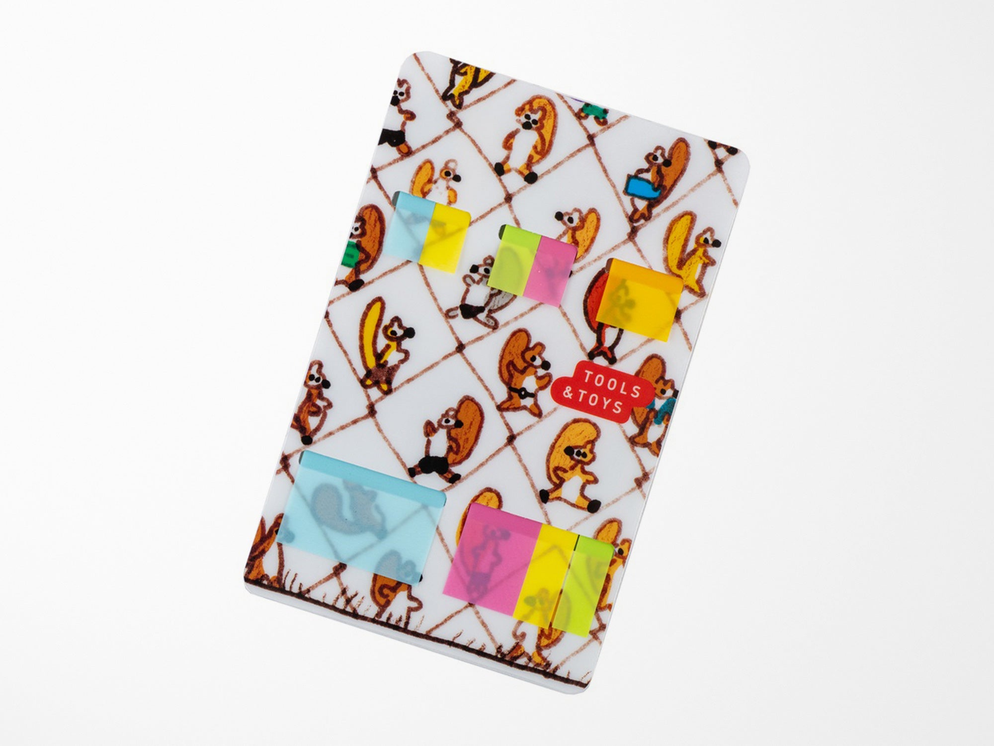 100%ORANGE Hobonichi Translucent Sticky Notes - Taking a Break