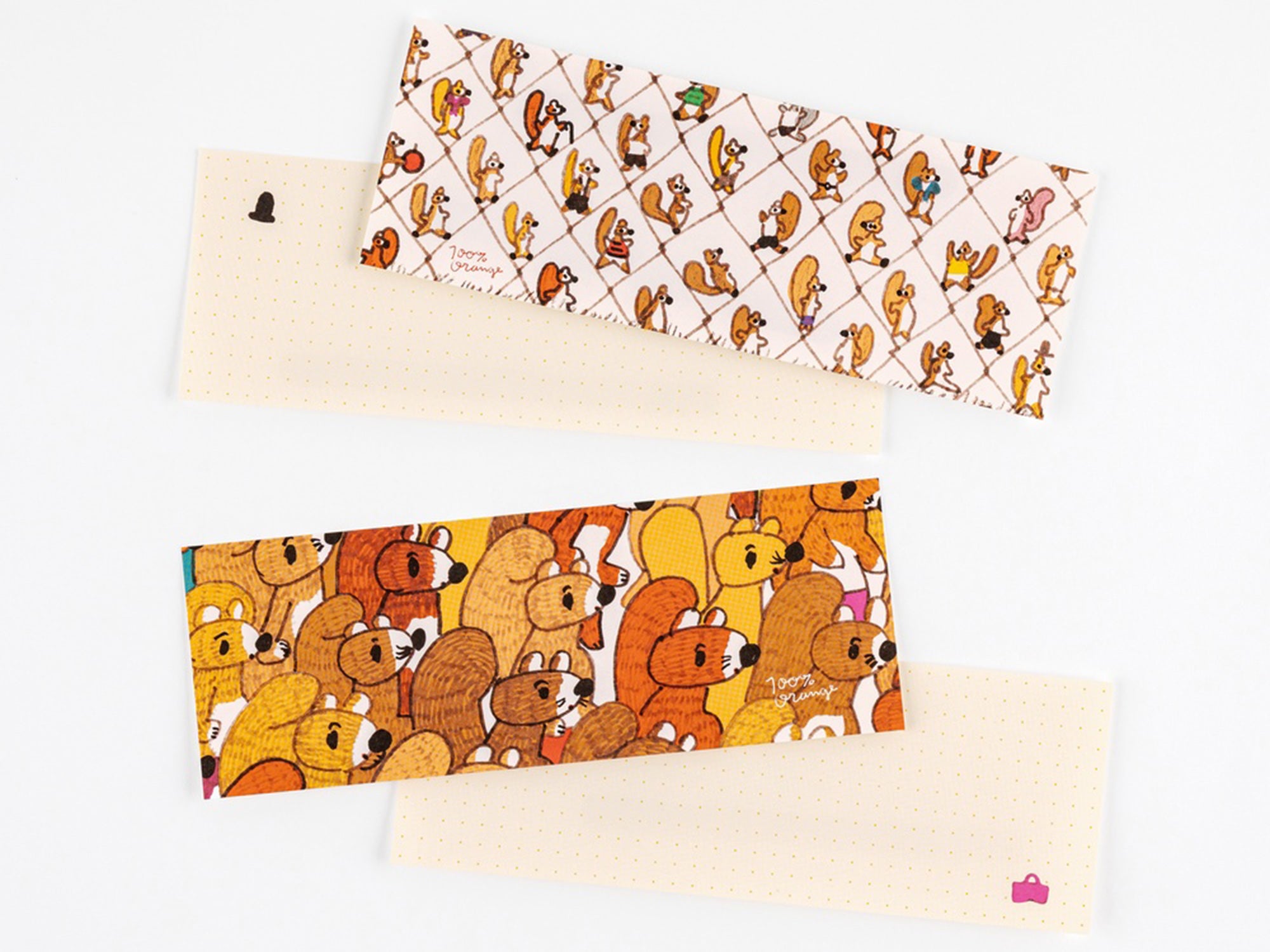 100%ORANGE Letter Set - Squirrel's Moving Day