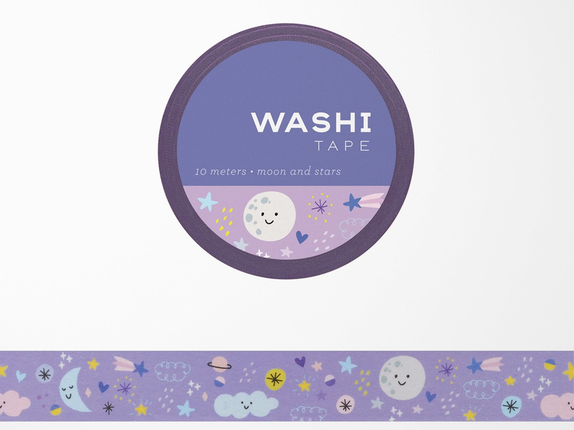 Moon and Stars Washi Tape