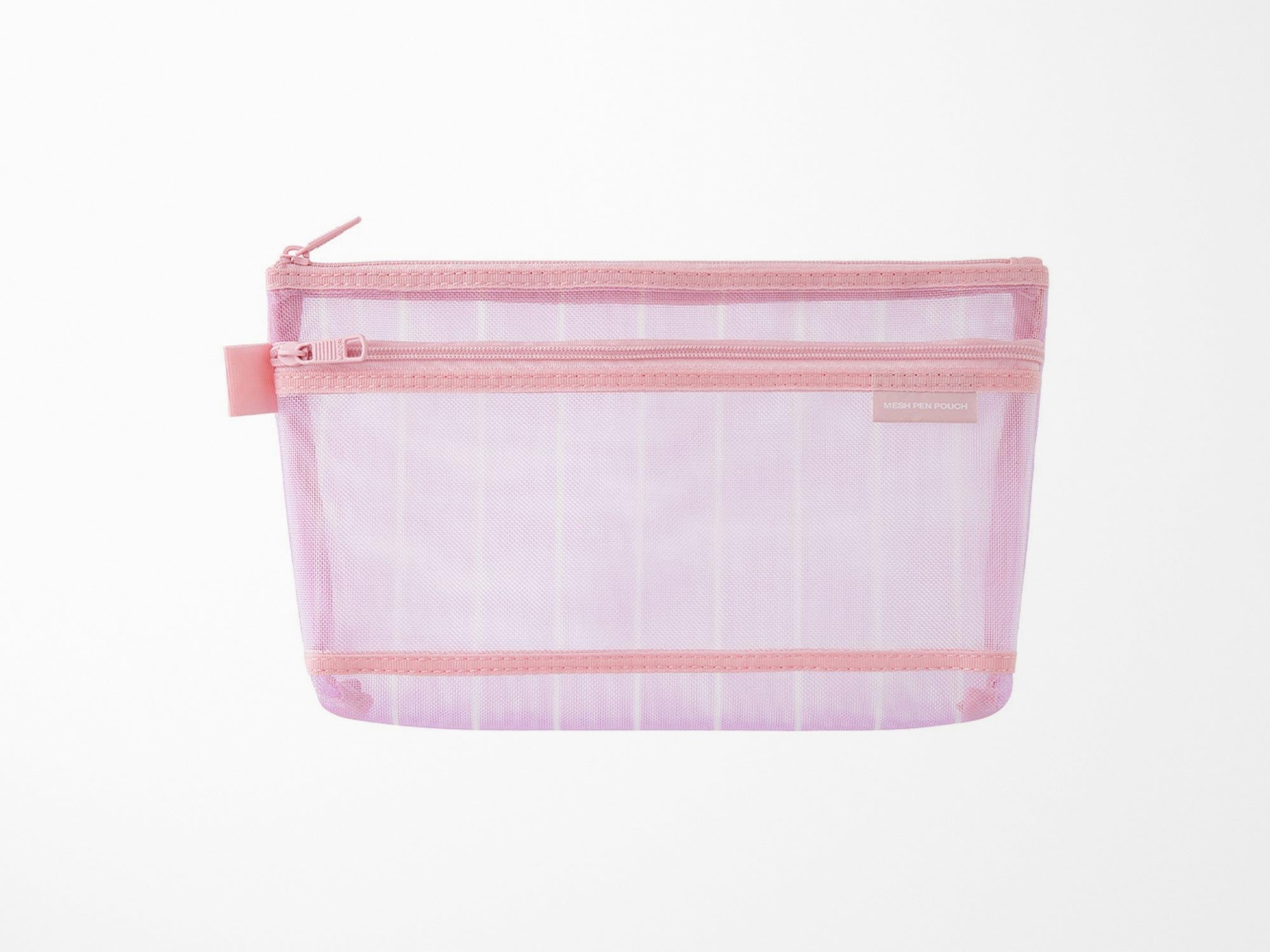 Limited Edition Mesh Pen Pouch - Stripe Purple