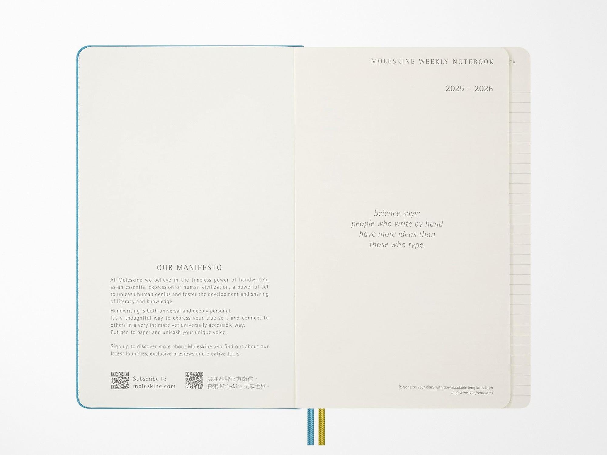 2025-2026 Moleskine 18 Month Peanuts 'Charlie & Lucy' Weekly Planner
