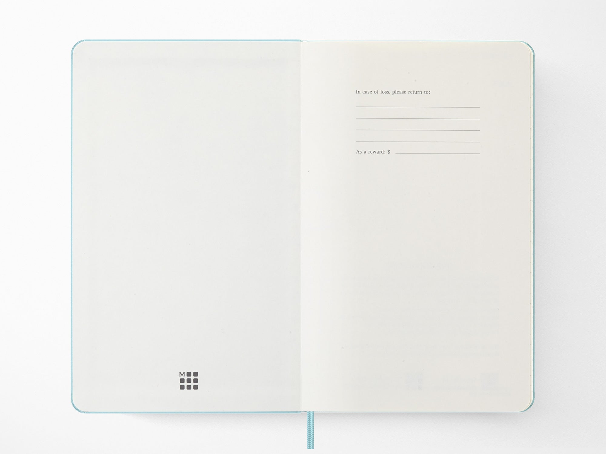 2025-2026 Moleskine 18 Month Weekly Planner - AQUAMARINE Hardcover
