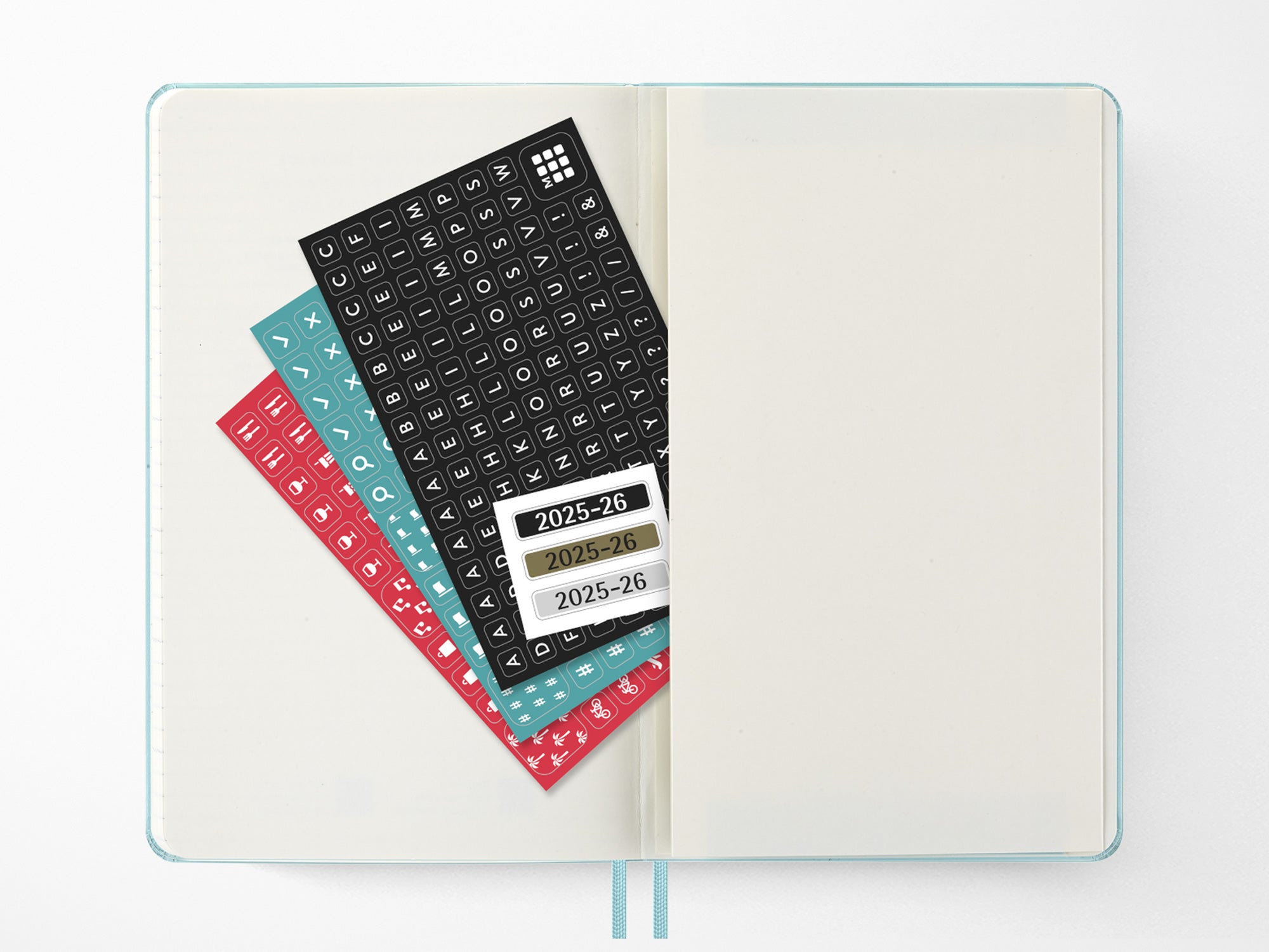 2025-2026 Moleskine 18 Month Weekly Planner - AQUAMARINE Hardcover