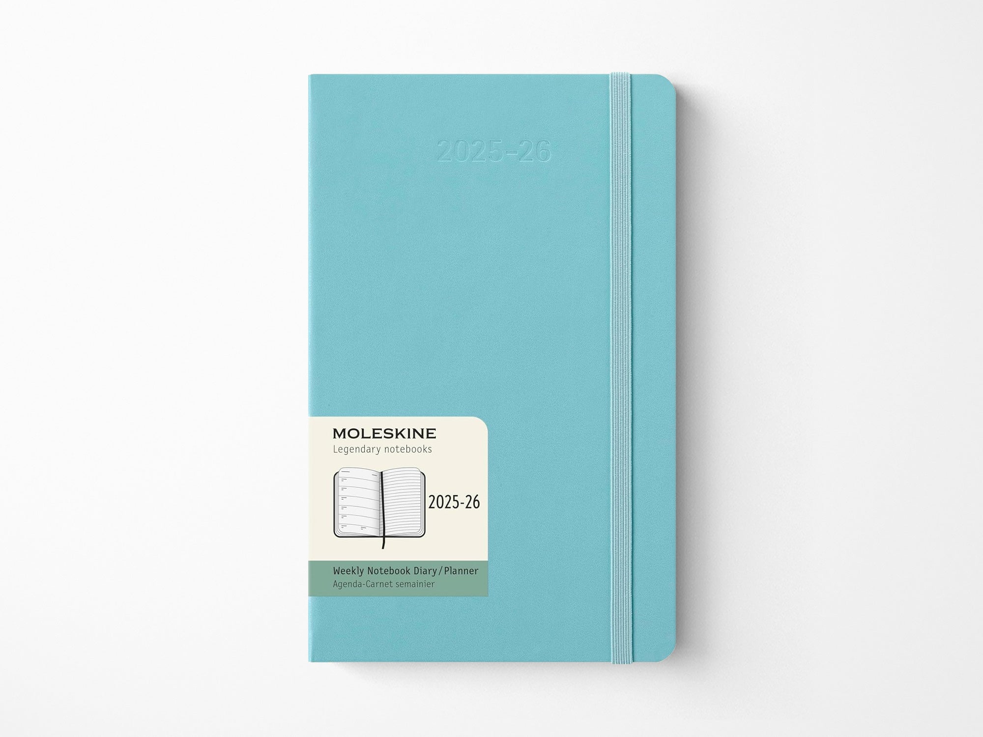 2025-2026 Moleskine 18 Month Weekly Planner - AQUAMARINE Hardcover