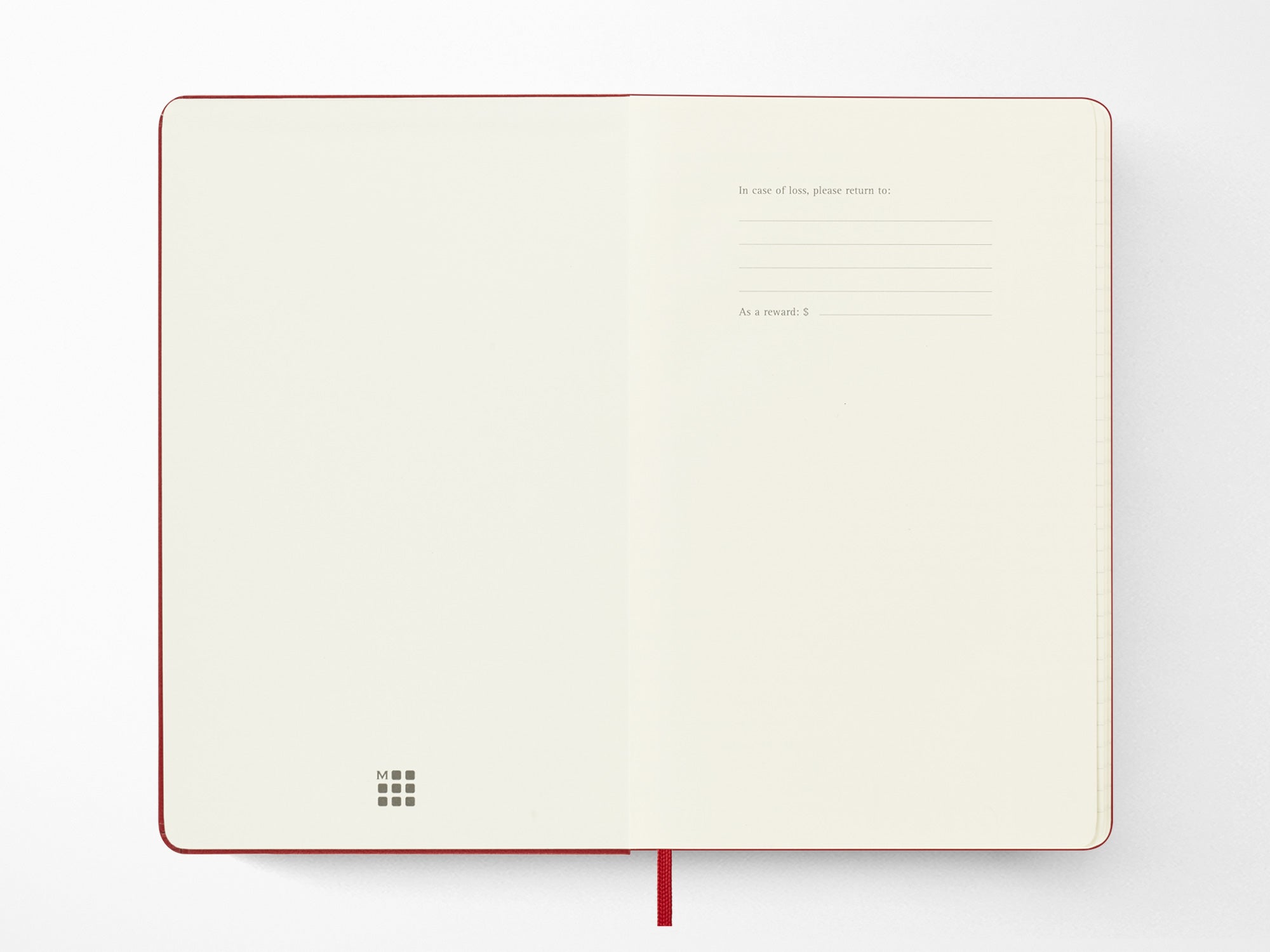 2025-2026 Moleskine 18 Month Weekly Planner - SCARLET RED Hardcover