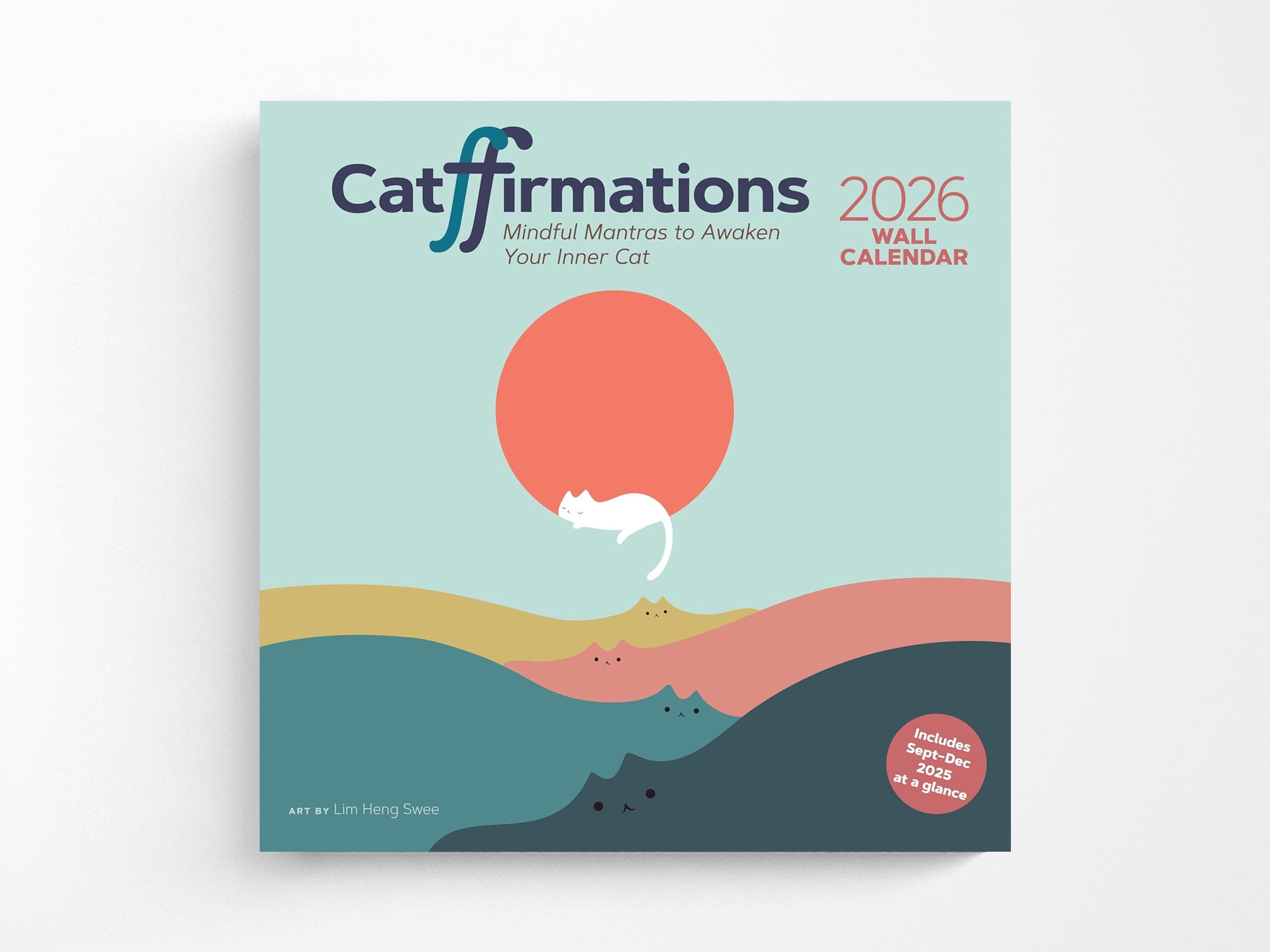 2026 Catffirmations Wall Calendar