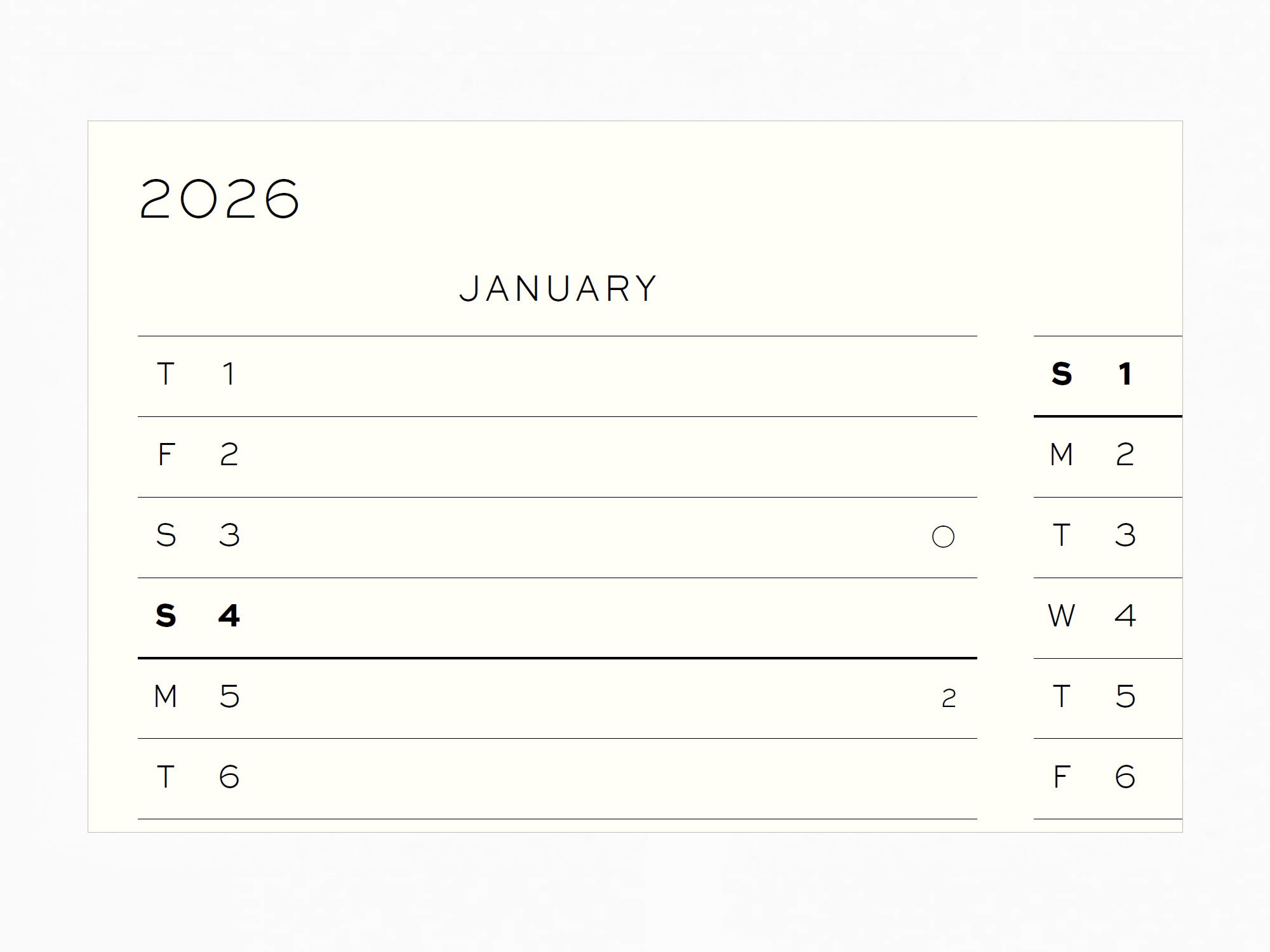 2026 Leuchtturm 1917 Week Planner - DUSTY ROSE Hardcover
