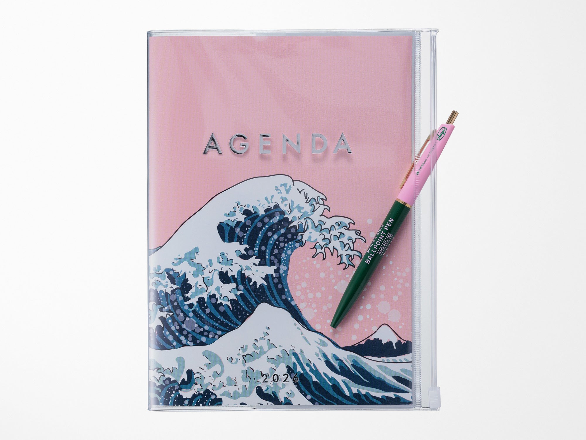 2026 Mark's 16 Month Pink Wave Weekly Planner