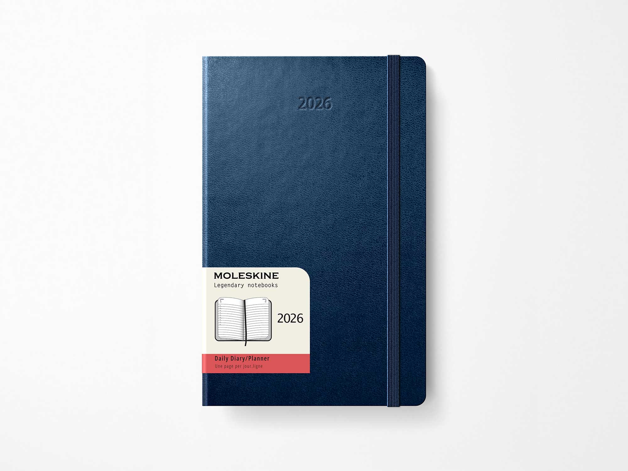 2026 Moleskine Daily Planner - SAPPHIRE BLUE Hardcover