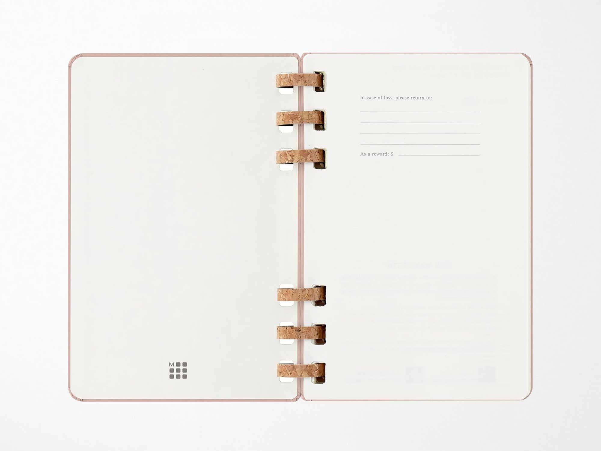 2026 Moleskine Life Spiral Planner - ALMOND Hardcover