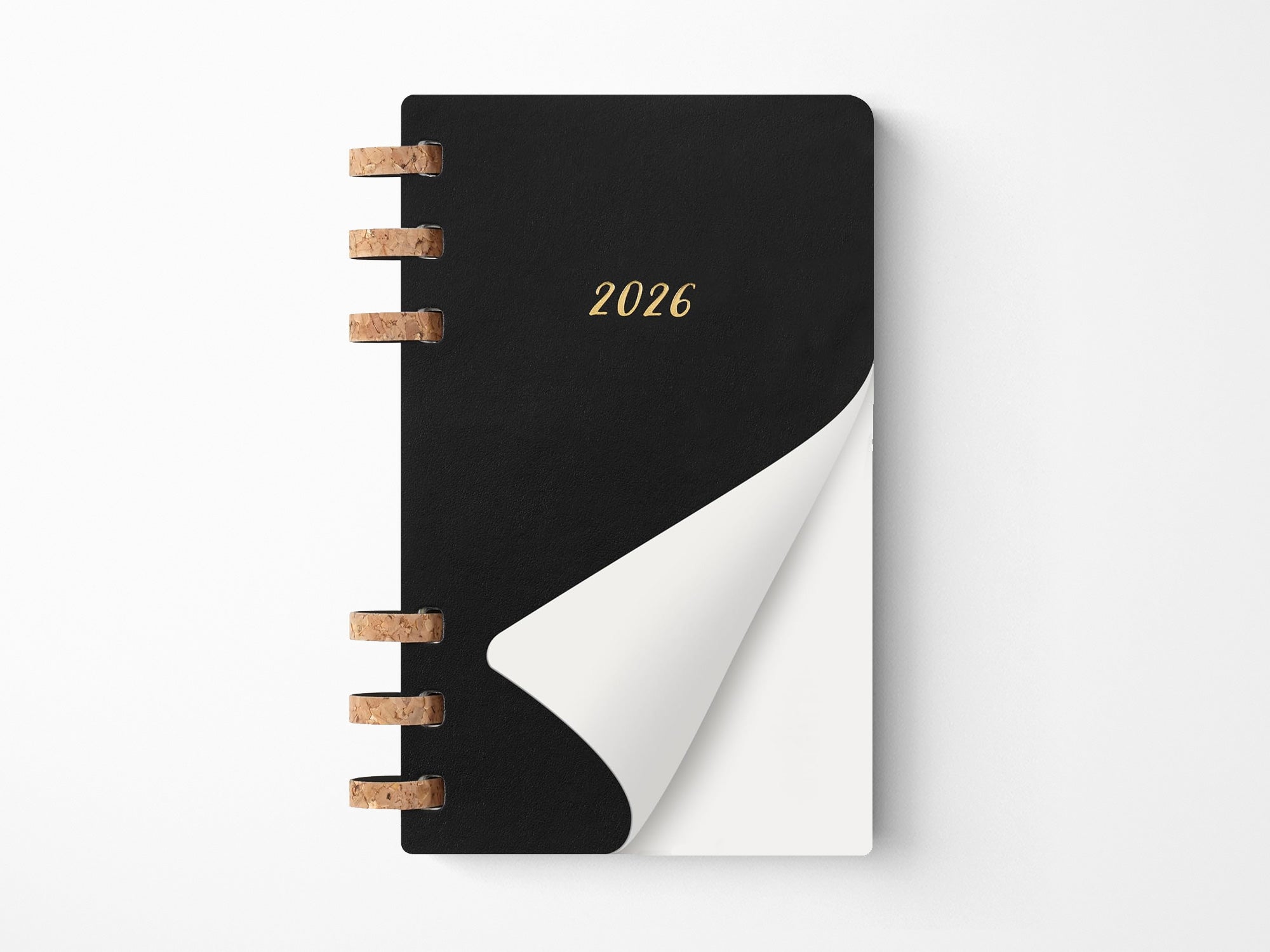 2026 Moleskine Life Spiral Planner - BLACK Softcover