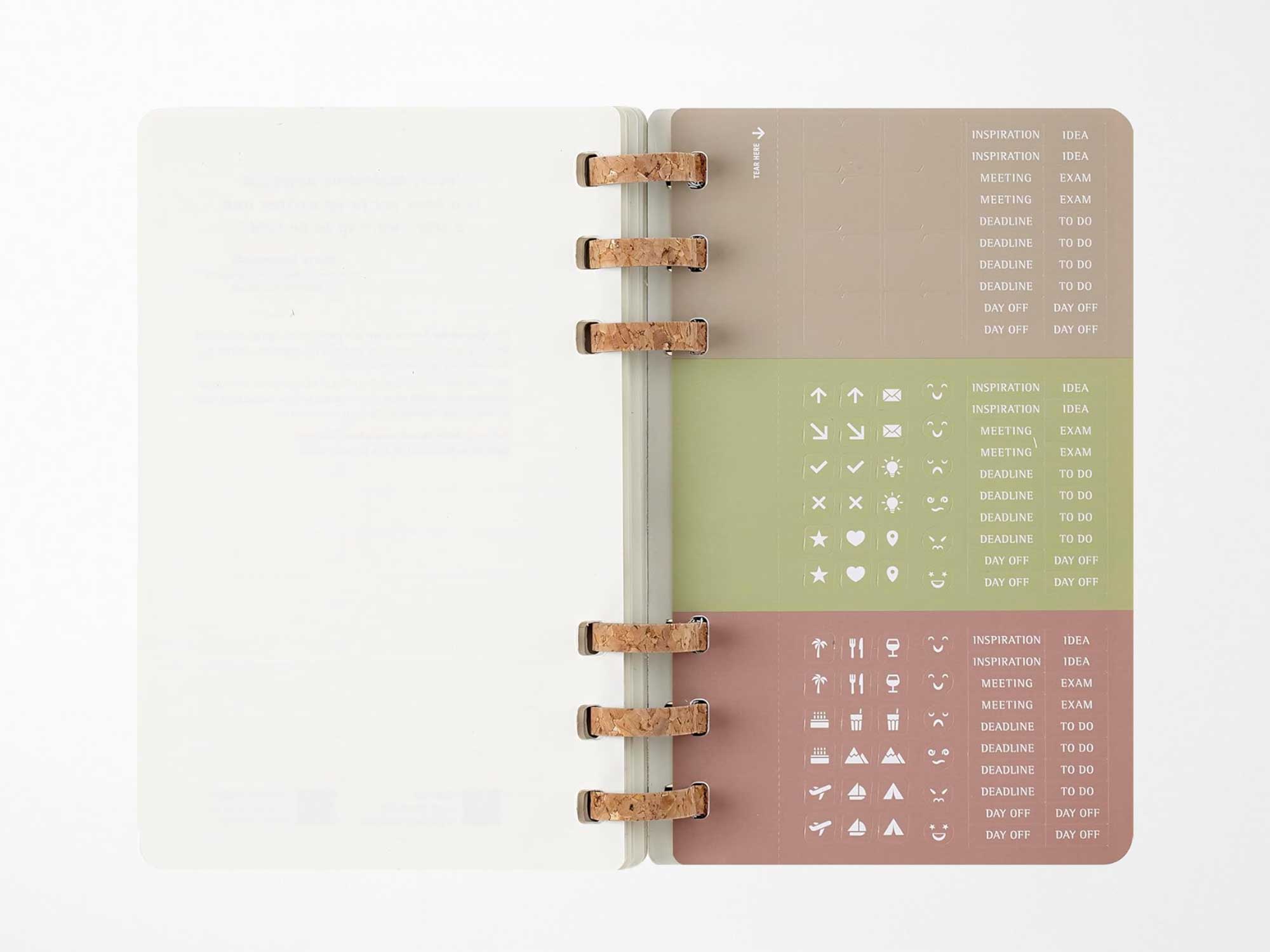 2026 Moleskine Life Spiral Planner - BLACK Softcover