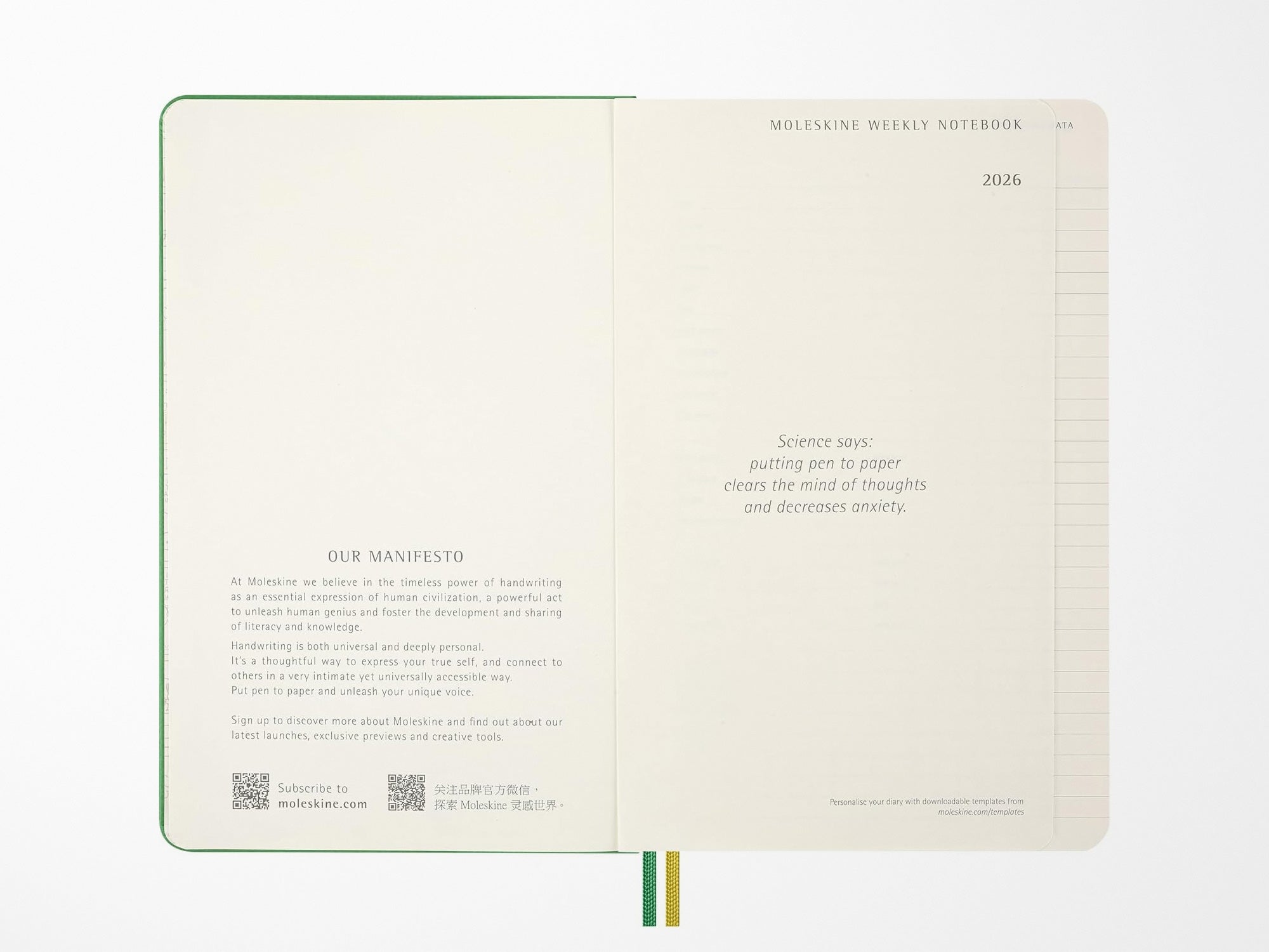2026 Moleskine Peanuts 'Charlie & Snoopy' Daily Planner
