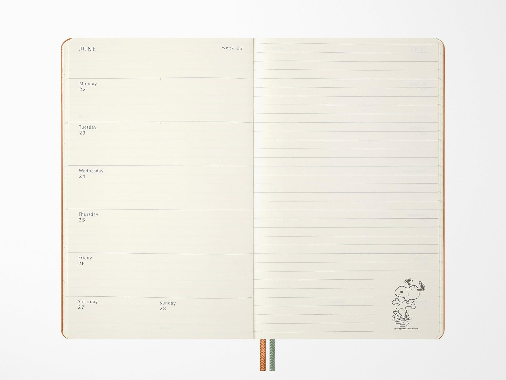 2026 Moleskine Peanuts 'Snoopy' Weekly Planner