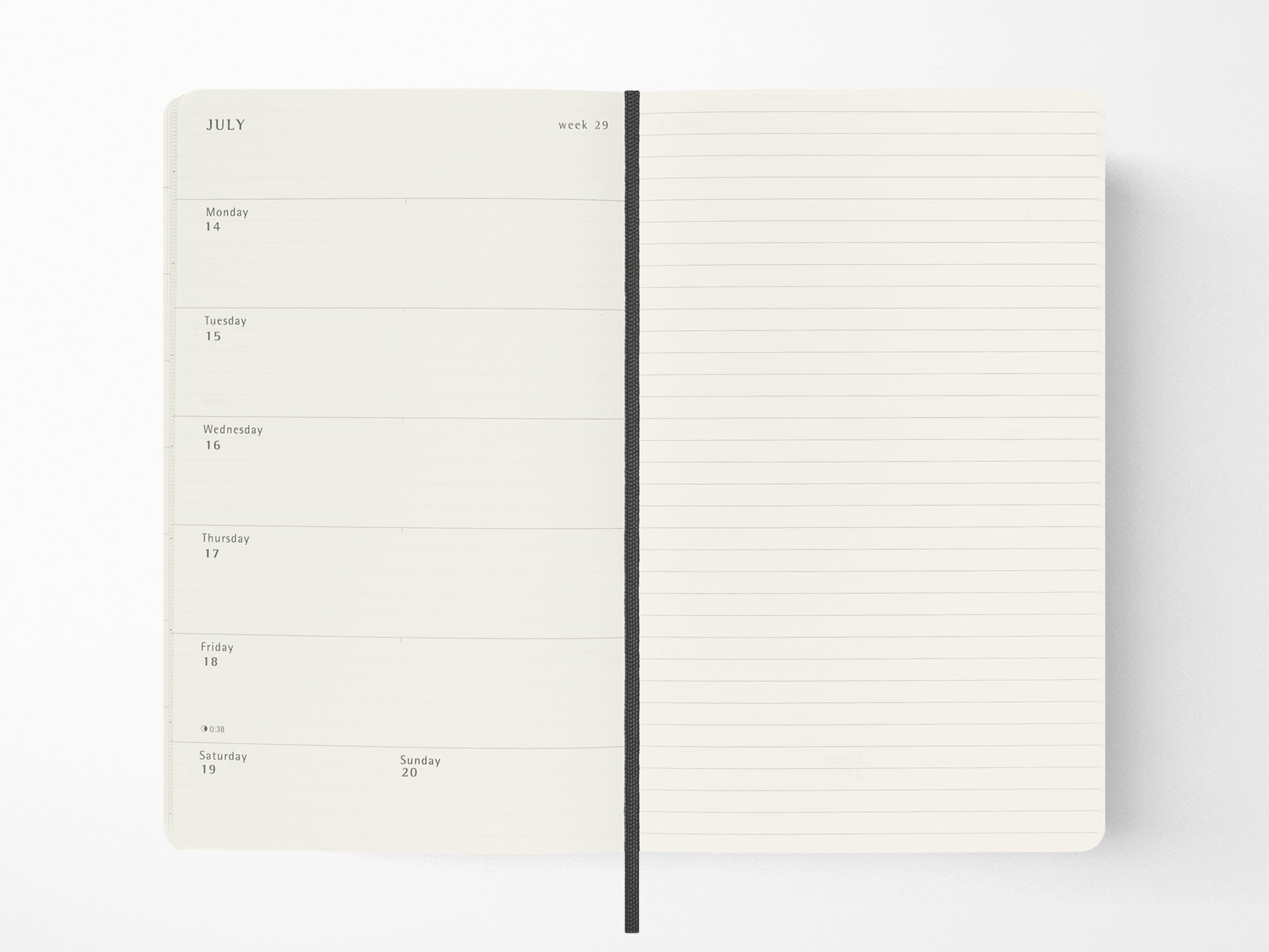 2026 Moleskine Precious & Ethical Weekly Planner - BORDEAUX Softcover