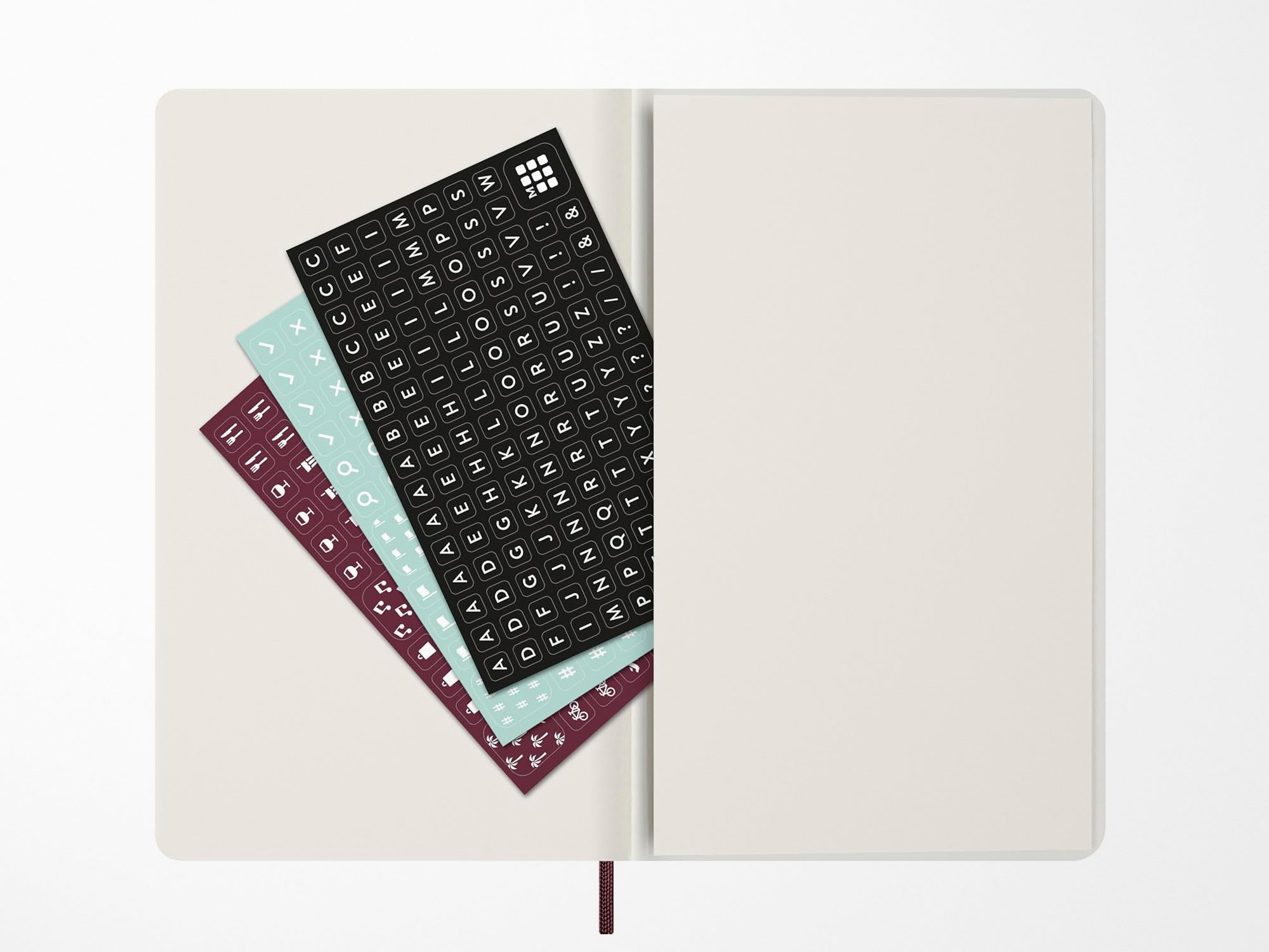 2026 Moleskine Precious & Ethical Weekly Planner - BORDEAUX Softcover