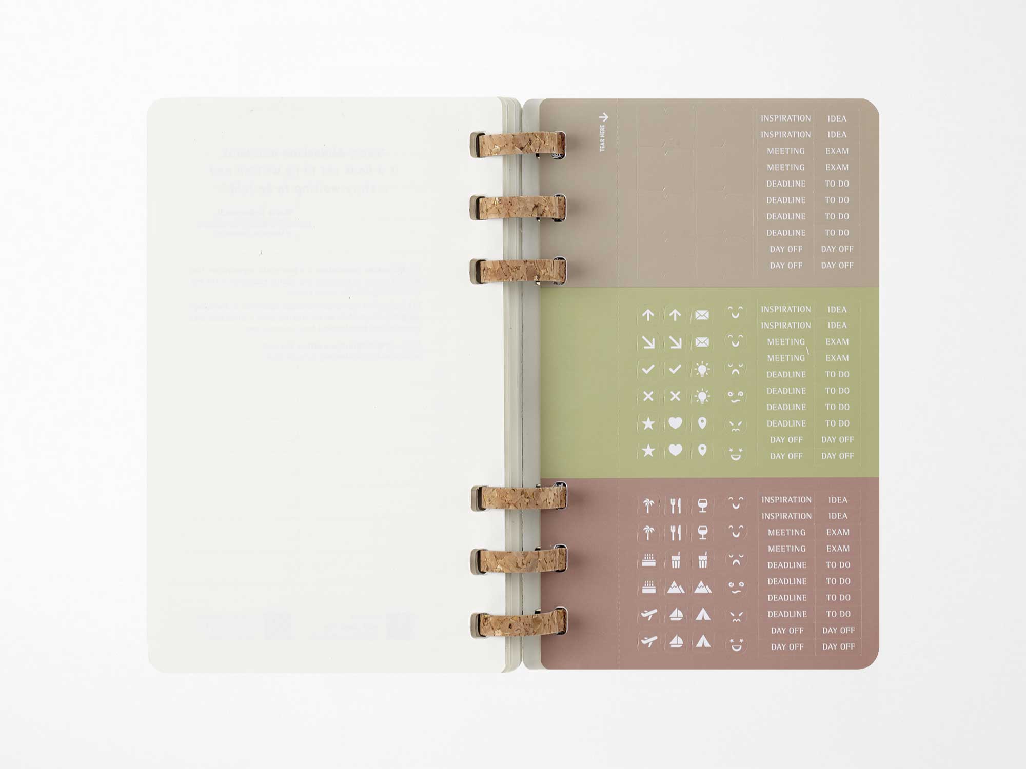 2026 Moleskine Student Life Spiral Planners - BLACK Softcover