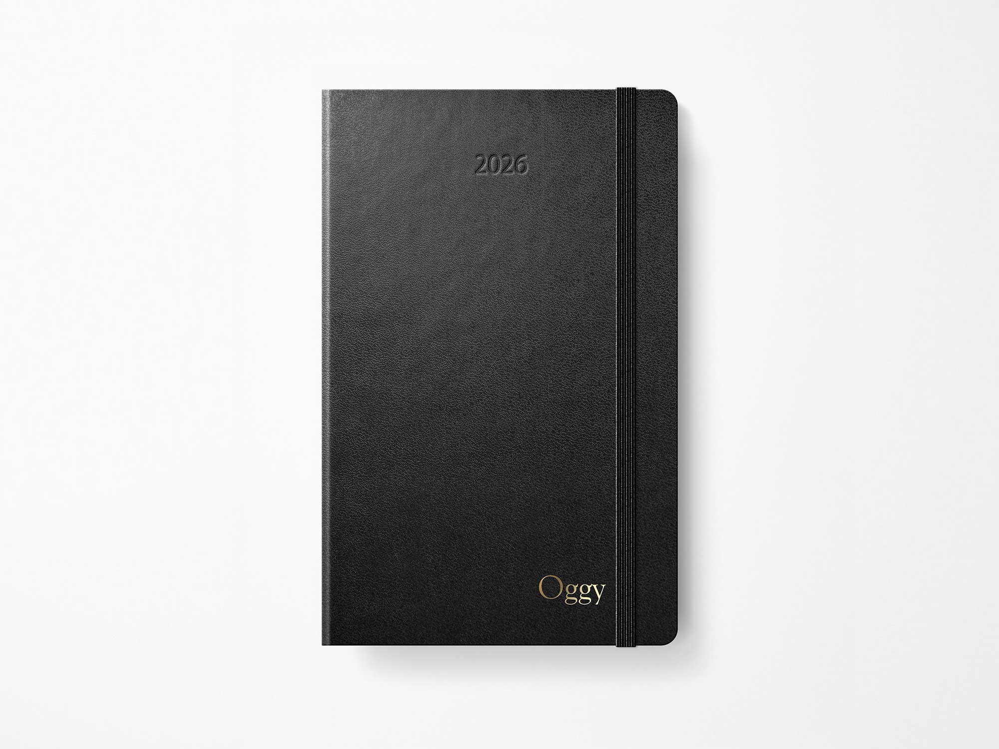 2026 Moleskine Weekly Horizontal Planner - BLACK Hardcover