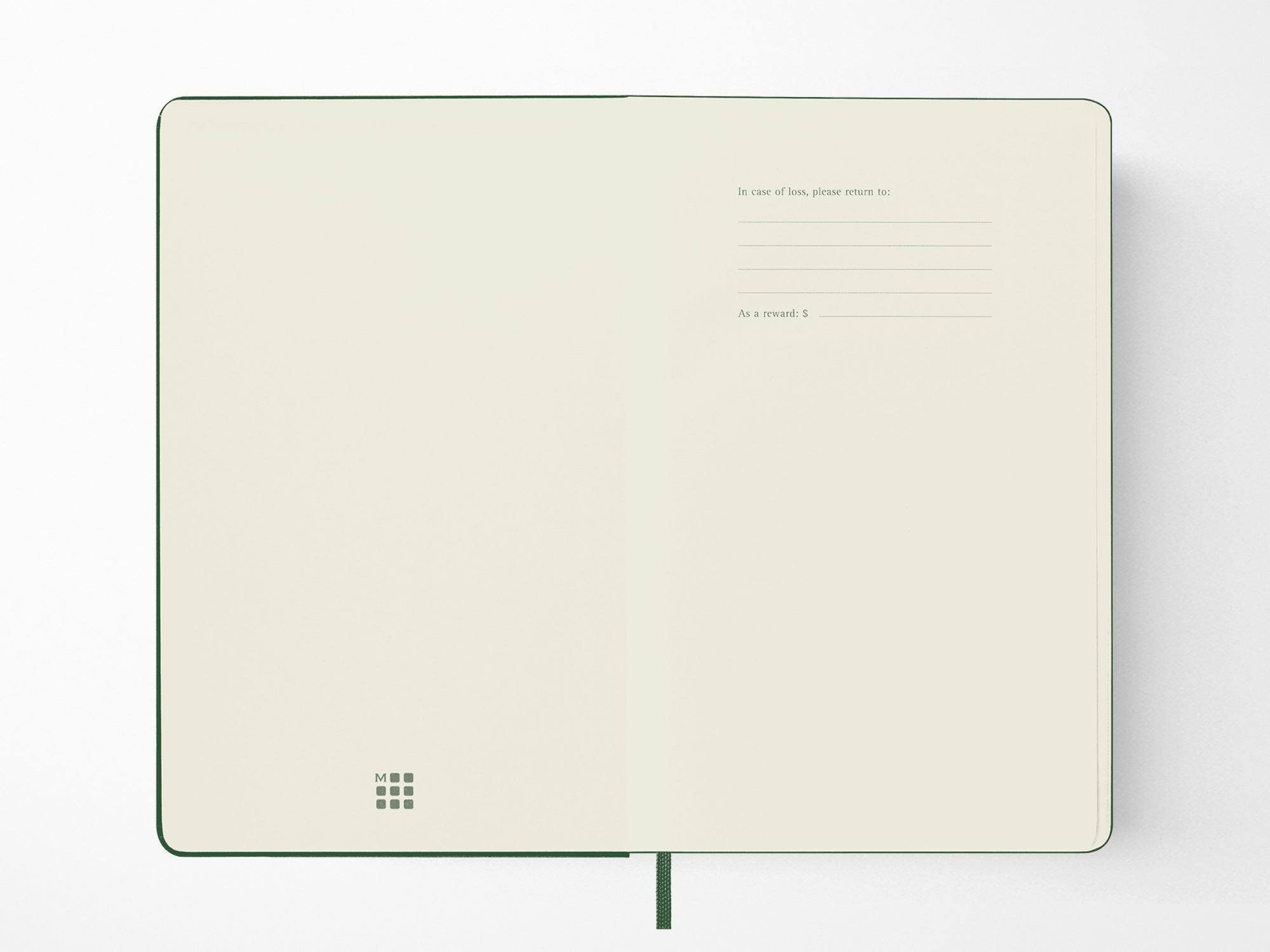 2026 Moleskine Weekly Planner - MYRTLE GREEN Hardcover