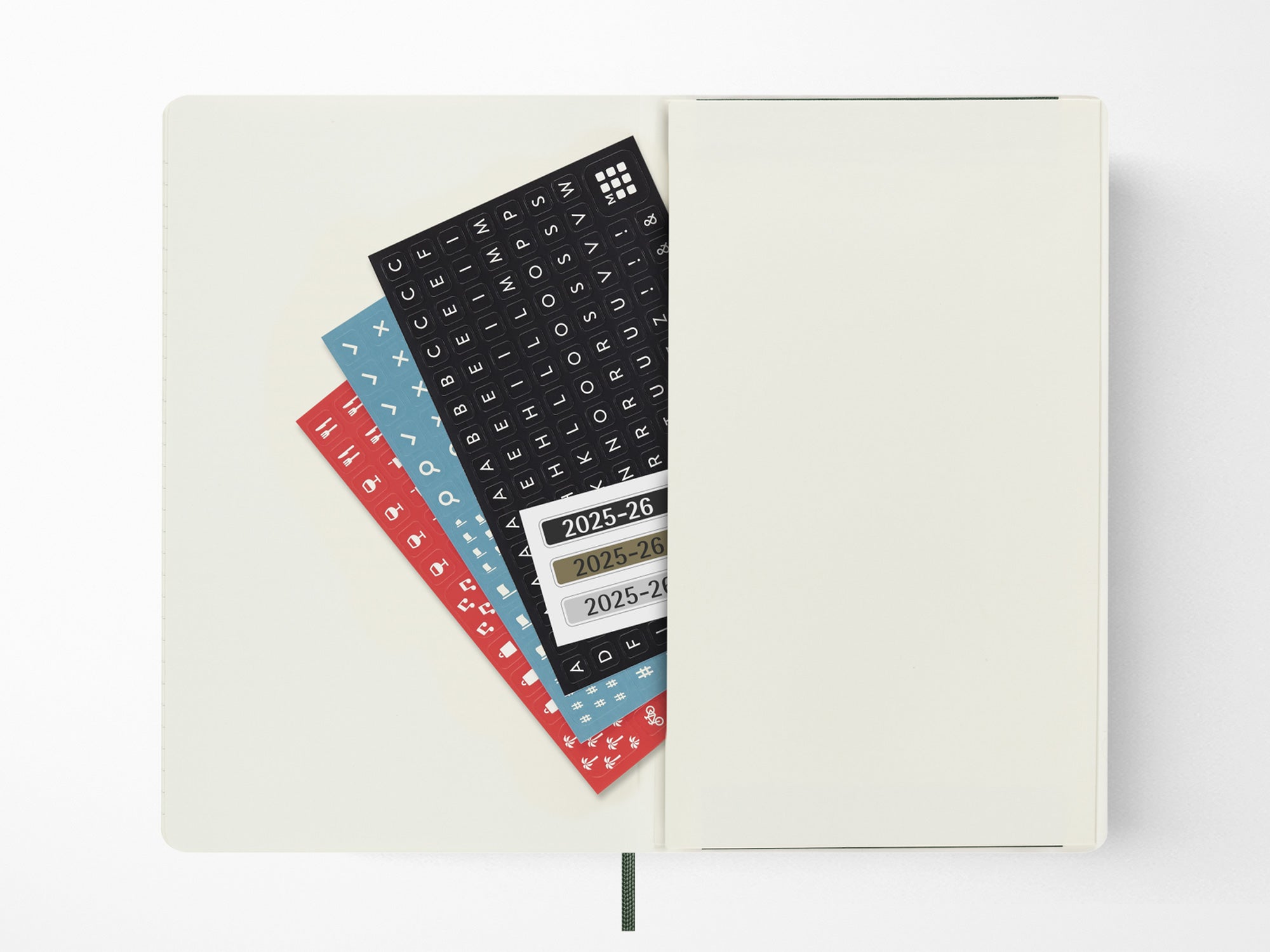 2026 Moleskine Weekly Planner - MYRTLE GREEN Softcover