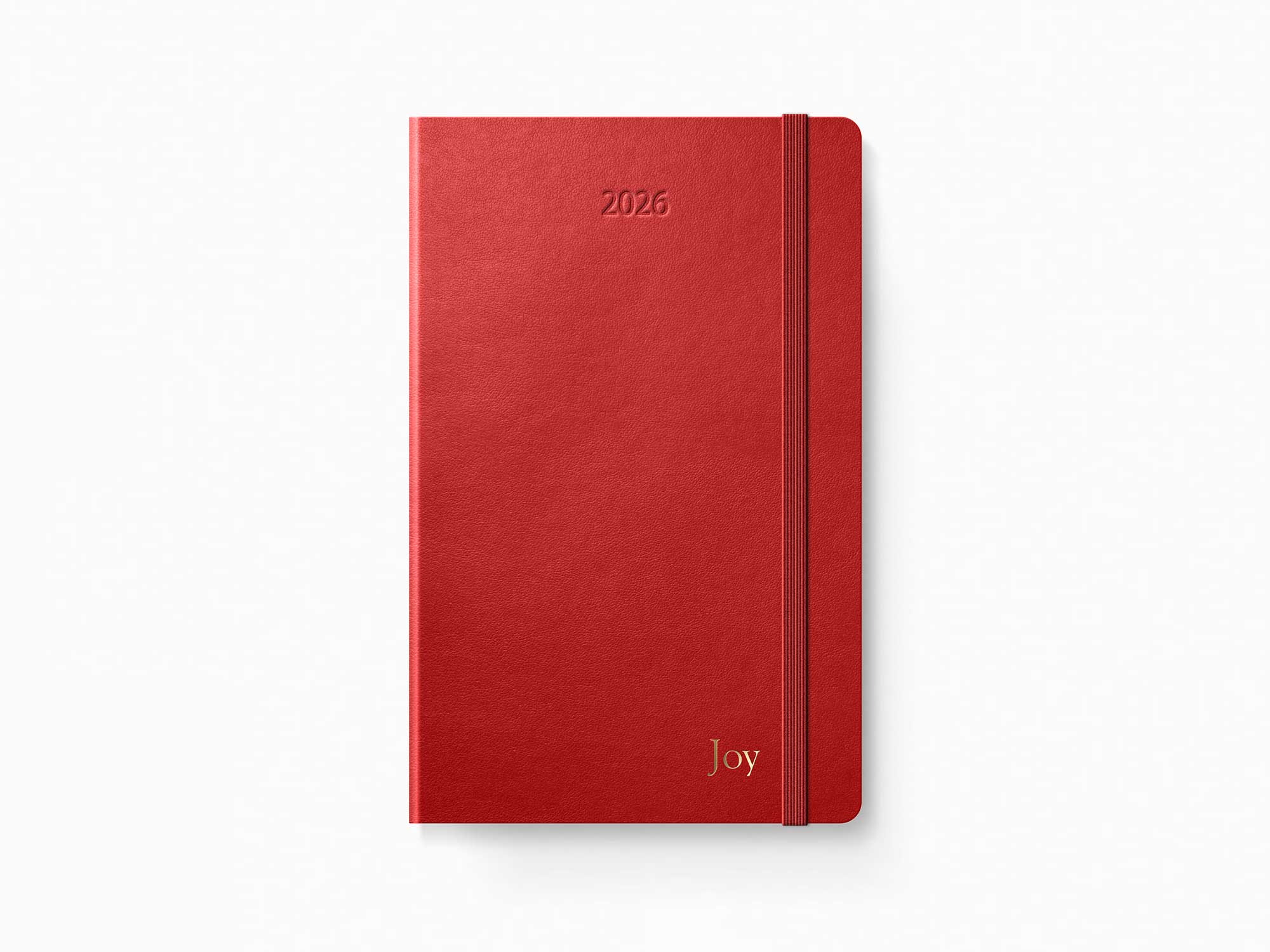 2026 Moleskine Weekly Planner - SCARLET RED Softcover