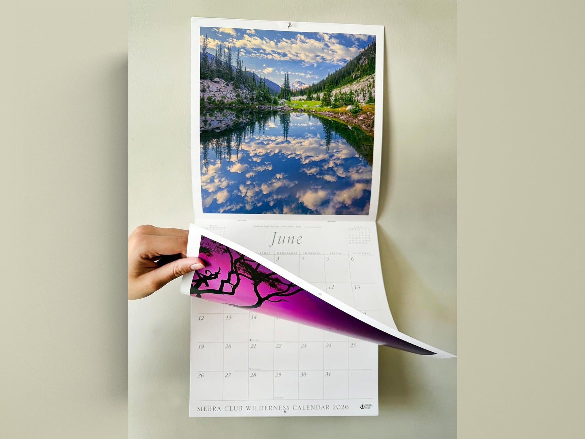 2026 Sierra Club Wilderness Wall Calendar