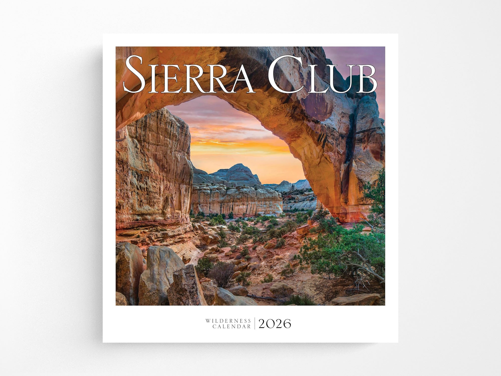 2026 Sierra Club Wilderness Wall Calendar