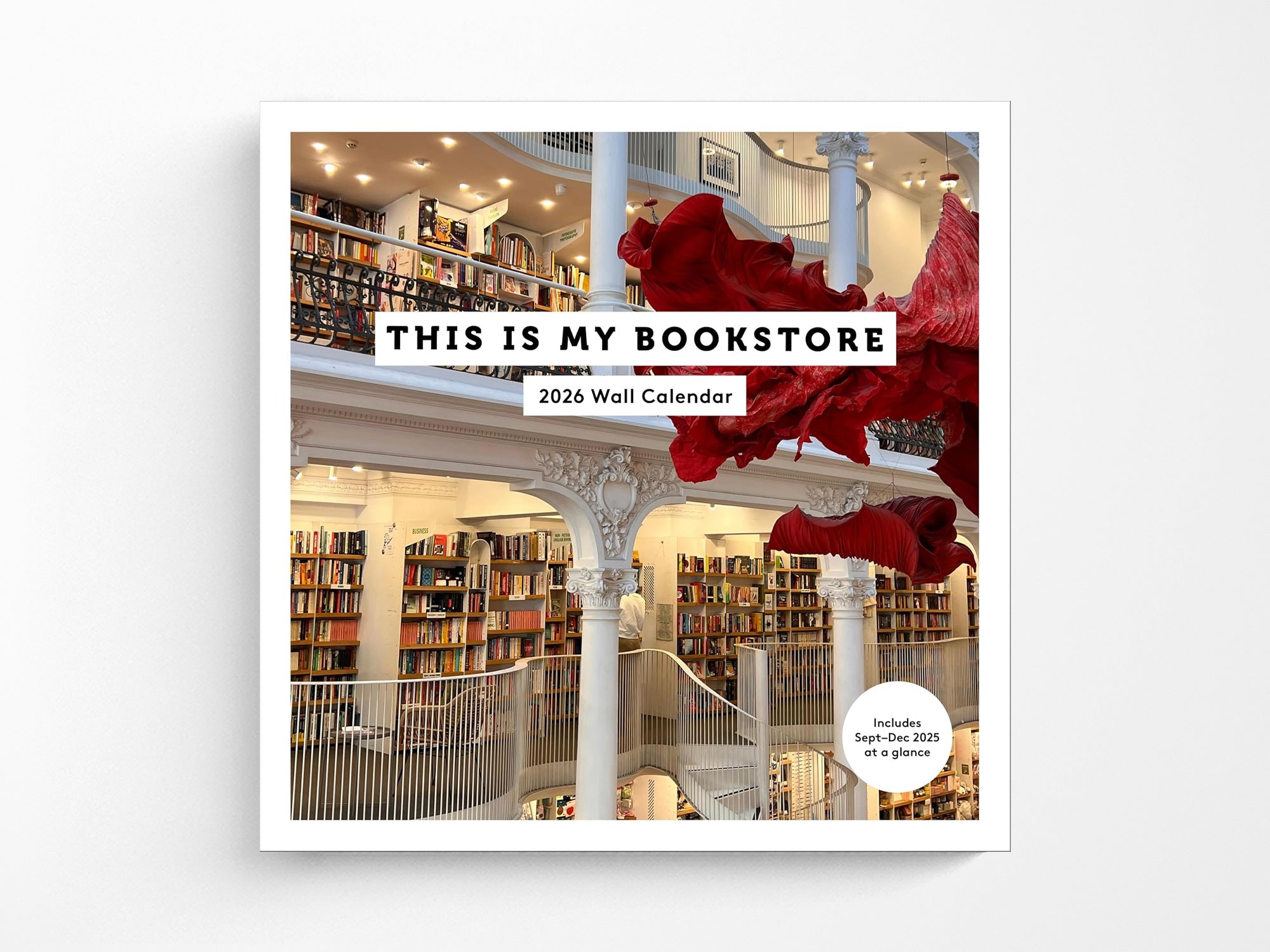 2026 This Is My Bookstore Wall Calendar