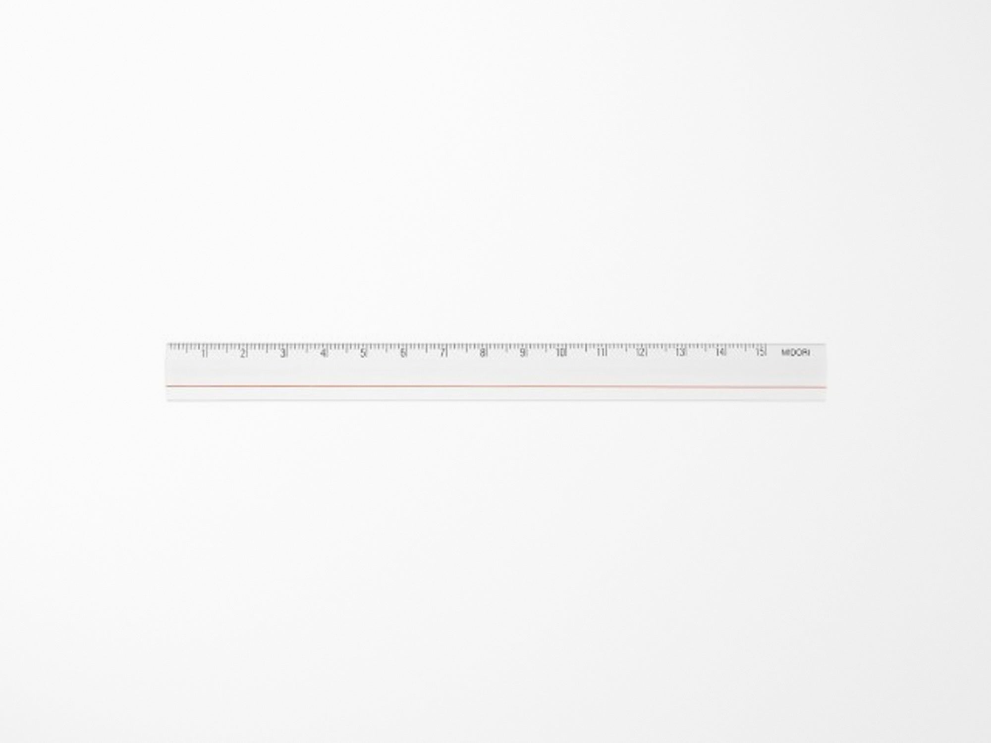 Midori Lens Magnifying Ruler - Clear