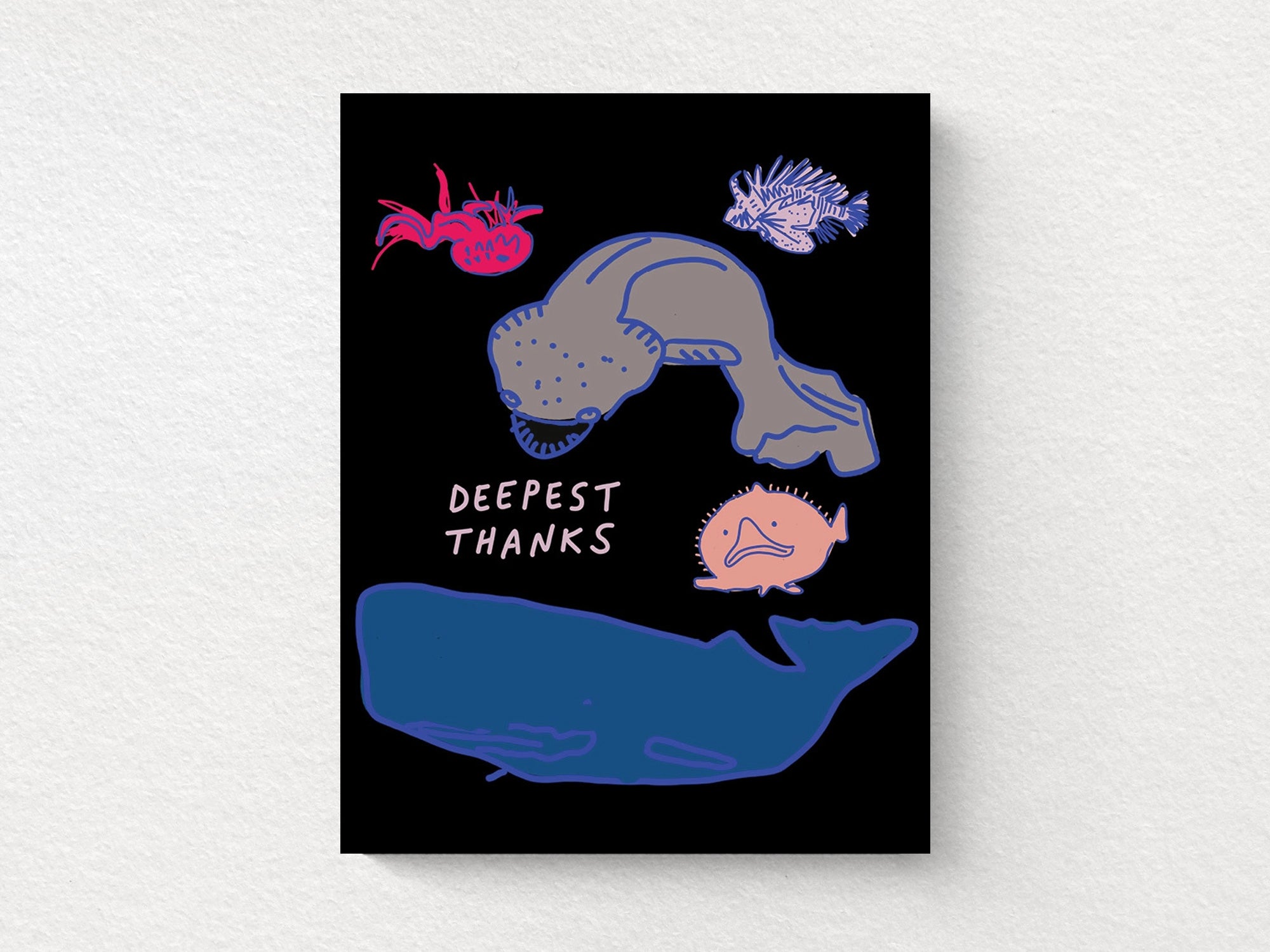 Deepest Thanks Thank You Greeting Cards, Box of 6
