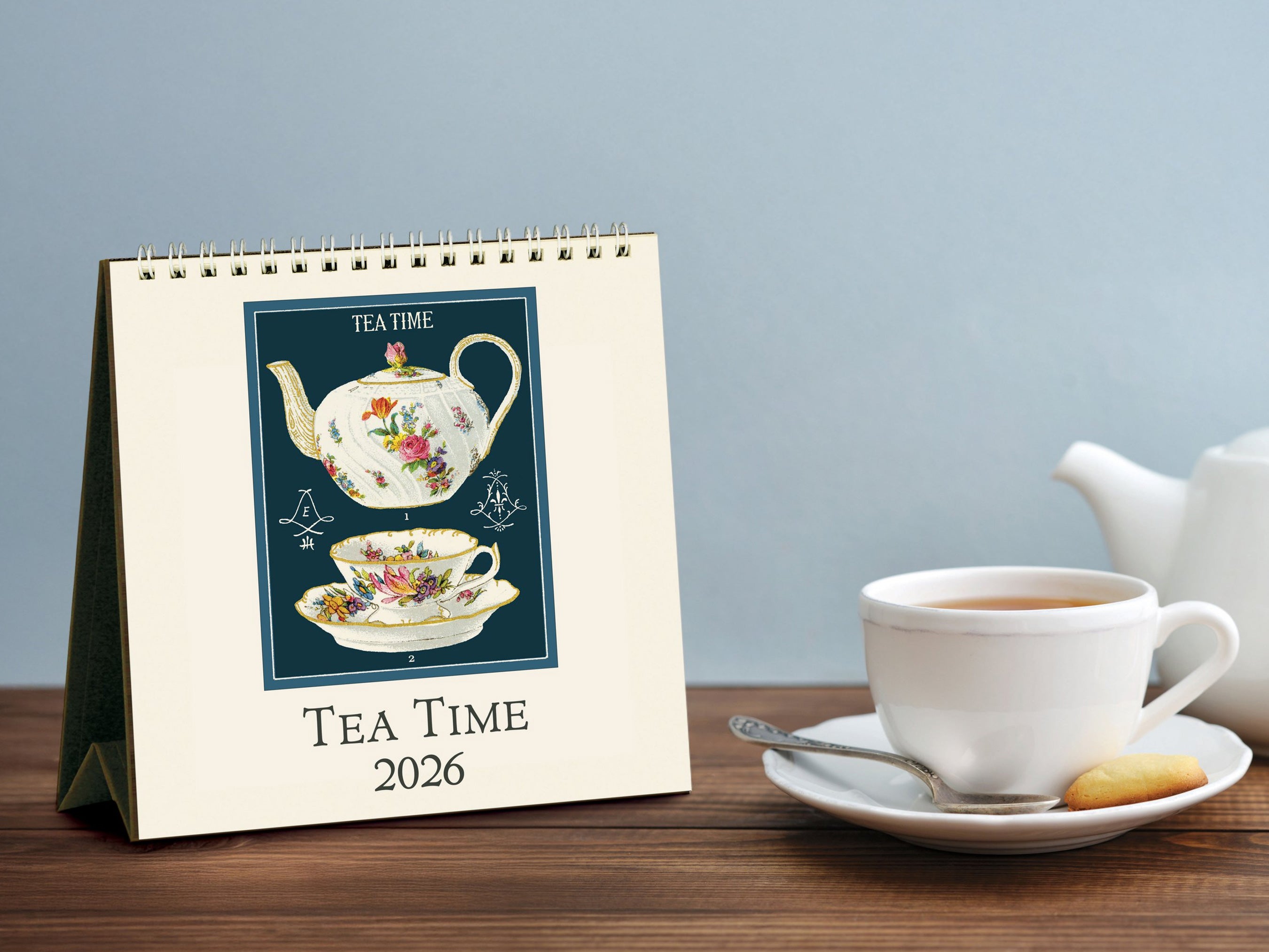 Cavallini 2026 DESK Calendar - Arboretum