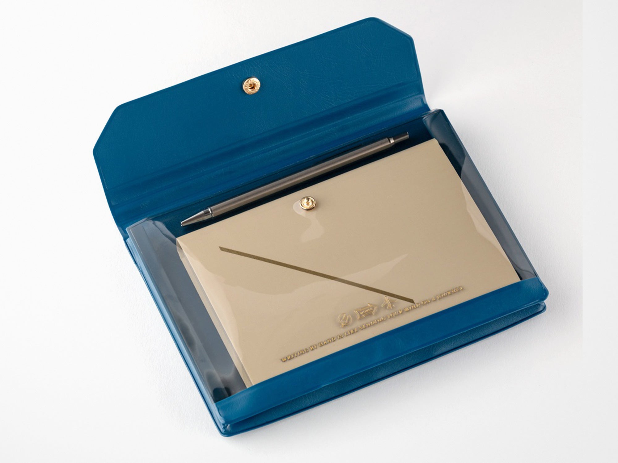 Alettone Document Case for A6 Size - Navy