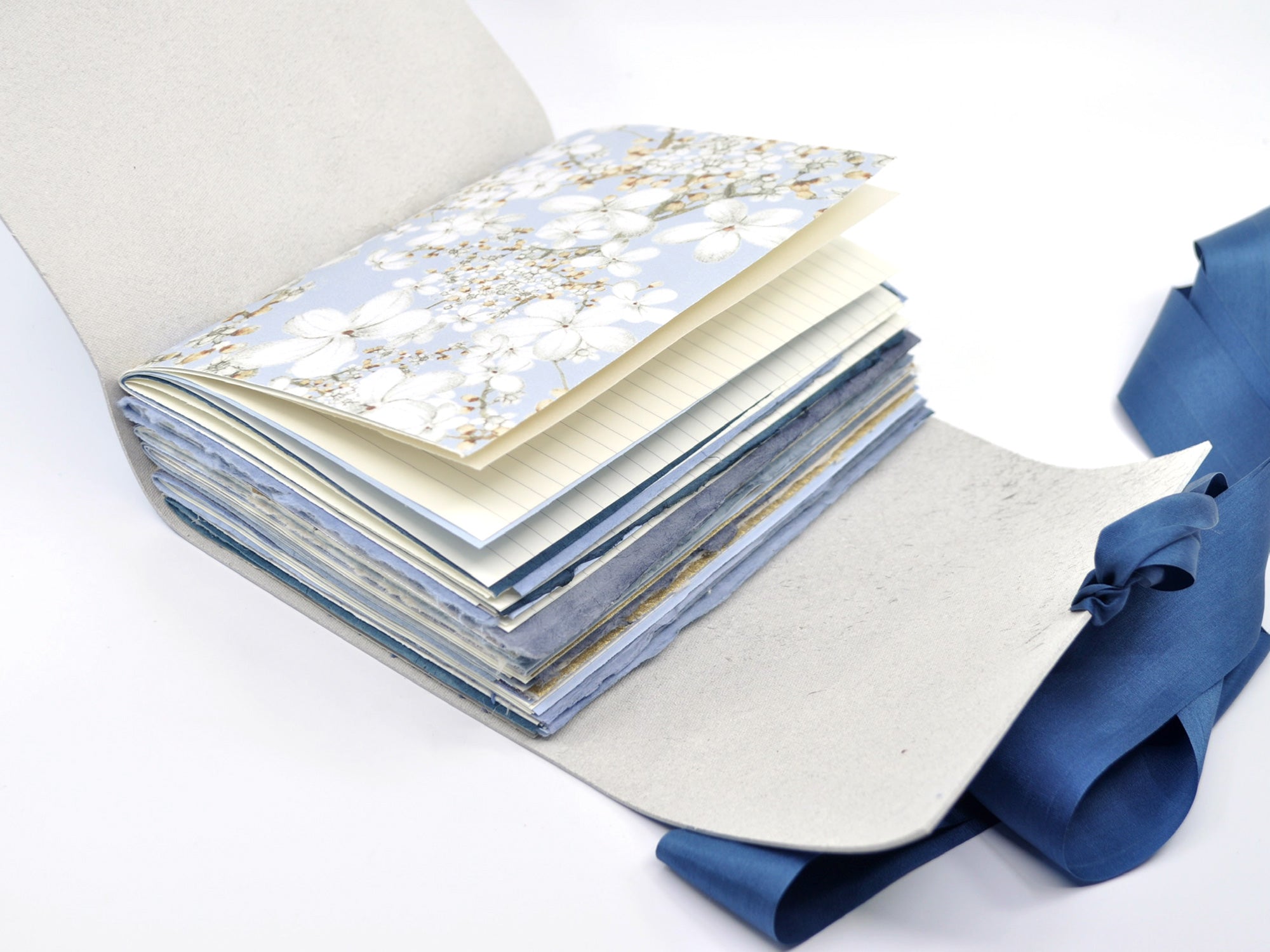 Blue Heaven One of a Kind Leather Journal