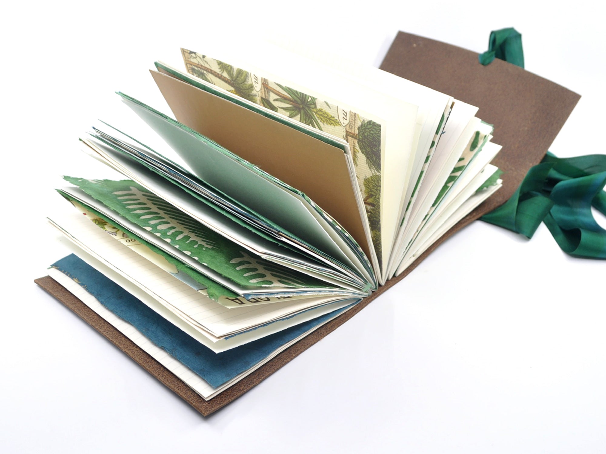 Bois de Boulogne One of a Kind Leather Journal