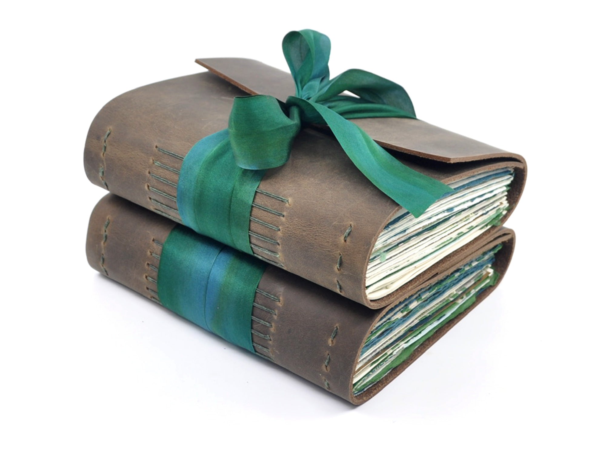 Bois de Boulogne One of a Kind Leather Journal