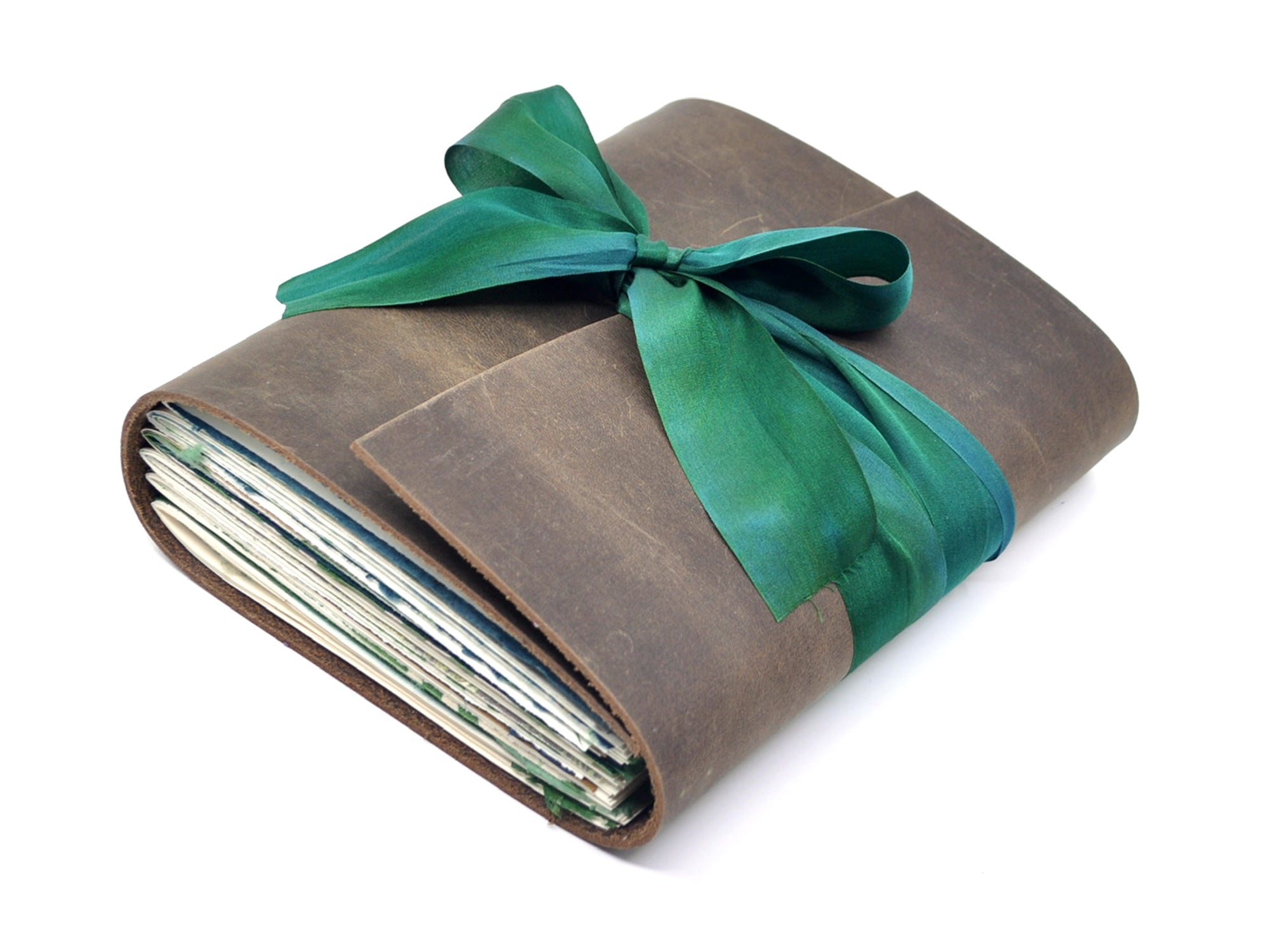 Bois de Boulogne One of a Kind Leather Journal