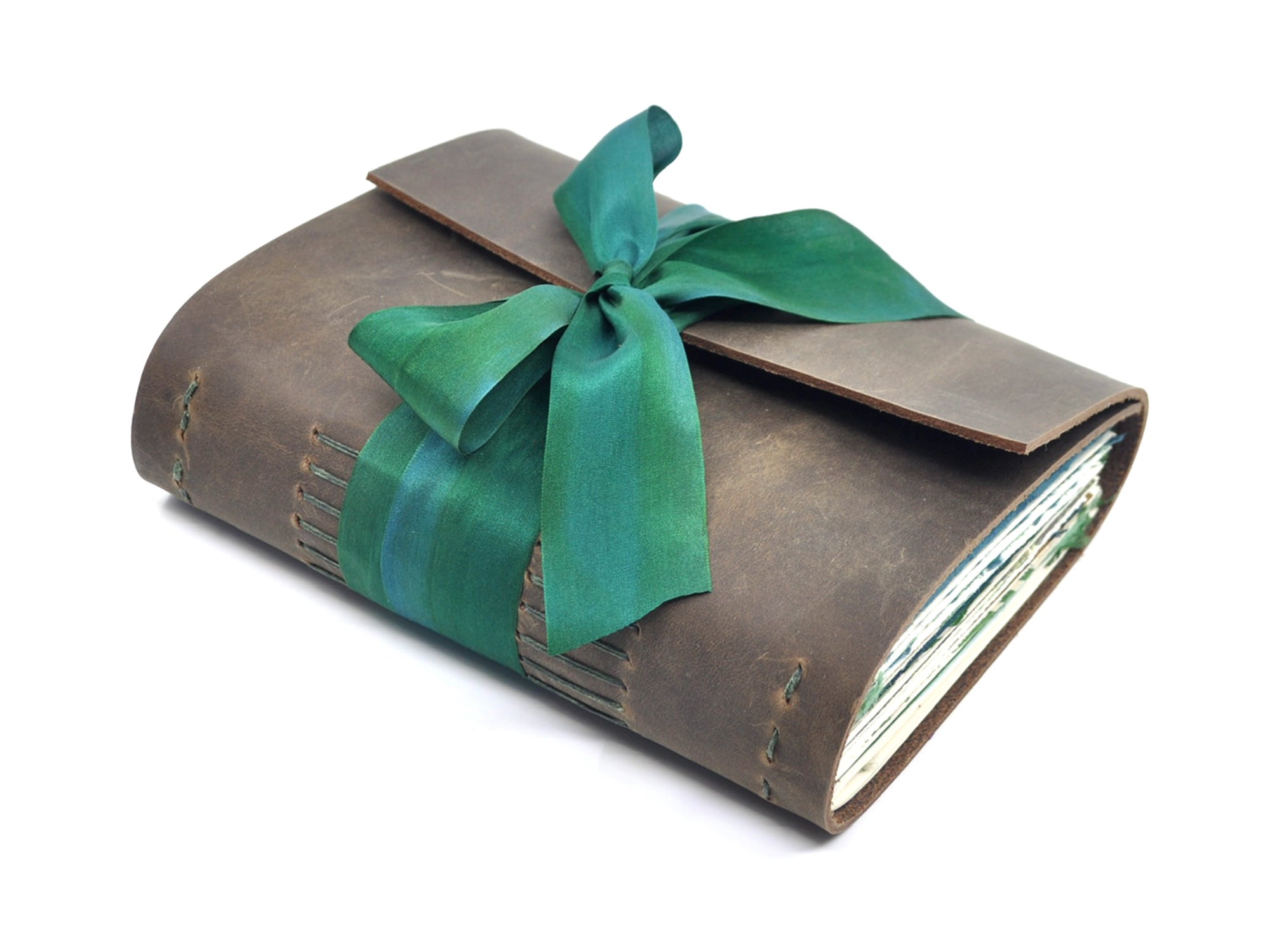 Bois de Boulogne One of a Kind Leather Journal