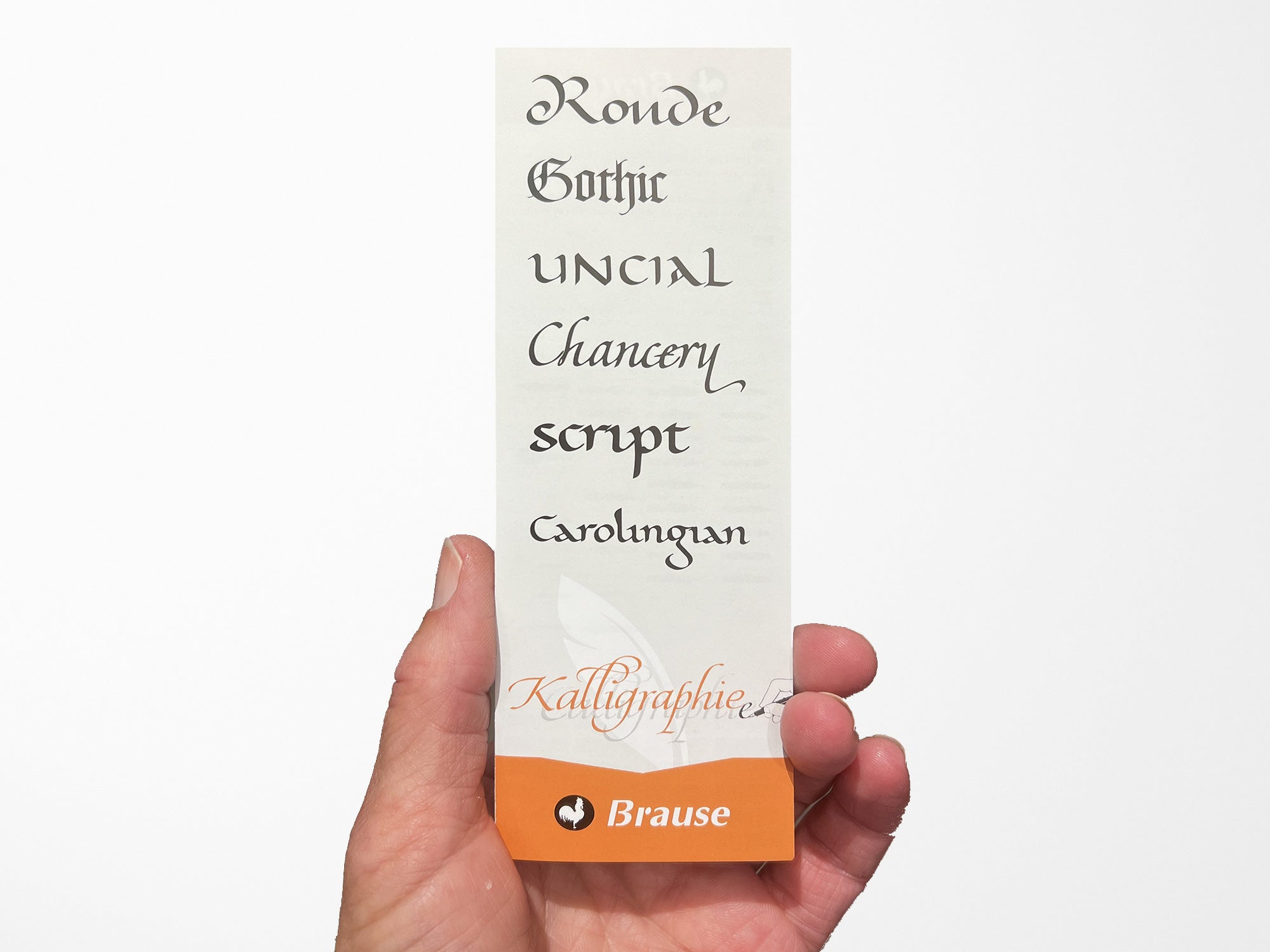 Brause Calligraphy Writing Set: Copperplate & Script