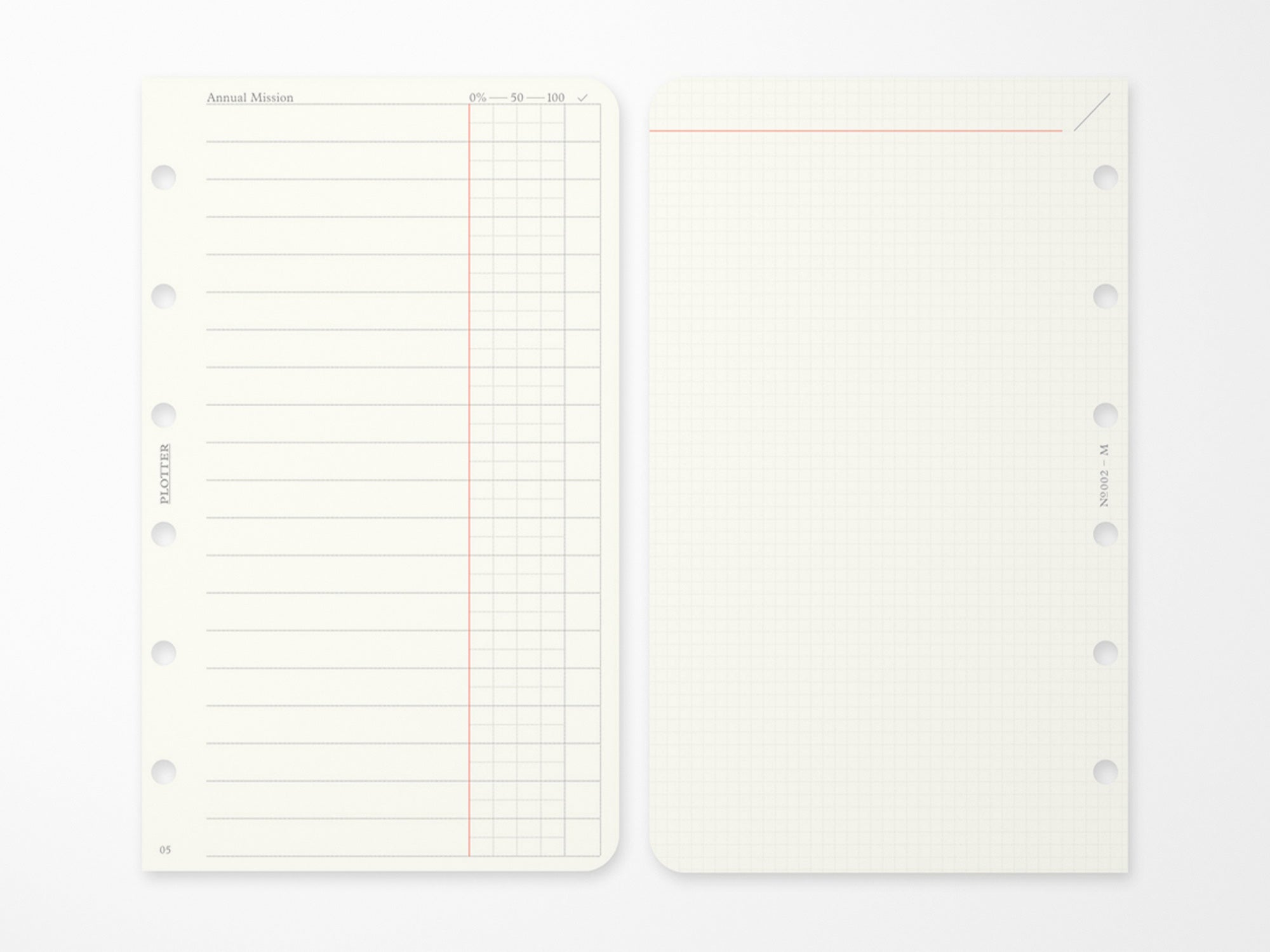 COMING SEPTEMBER 2025 PLOTTER Refill Weekly Schedule Refill 2026 - Mini Size
