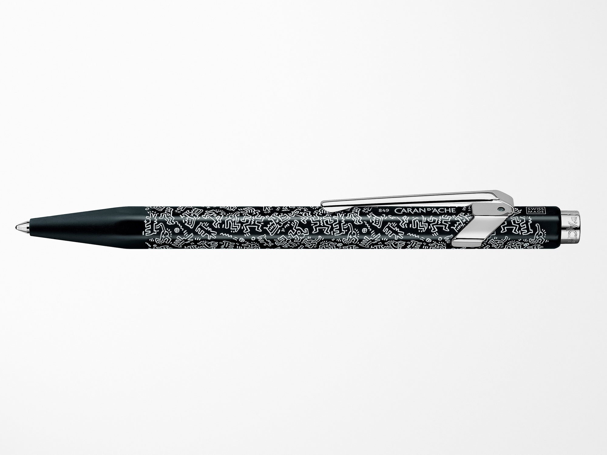 Caran D'Ache 849 Ballpoint KEITH HARING Black Special Edition
