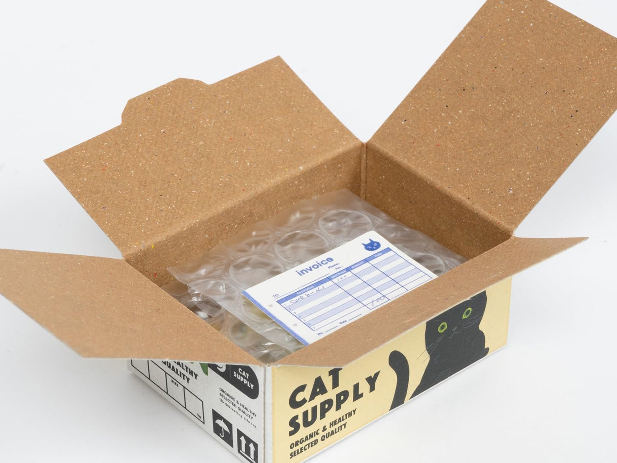 Cat Supply Mini Crate Stickers