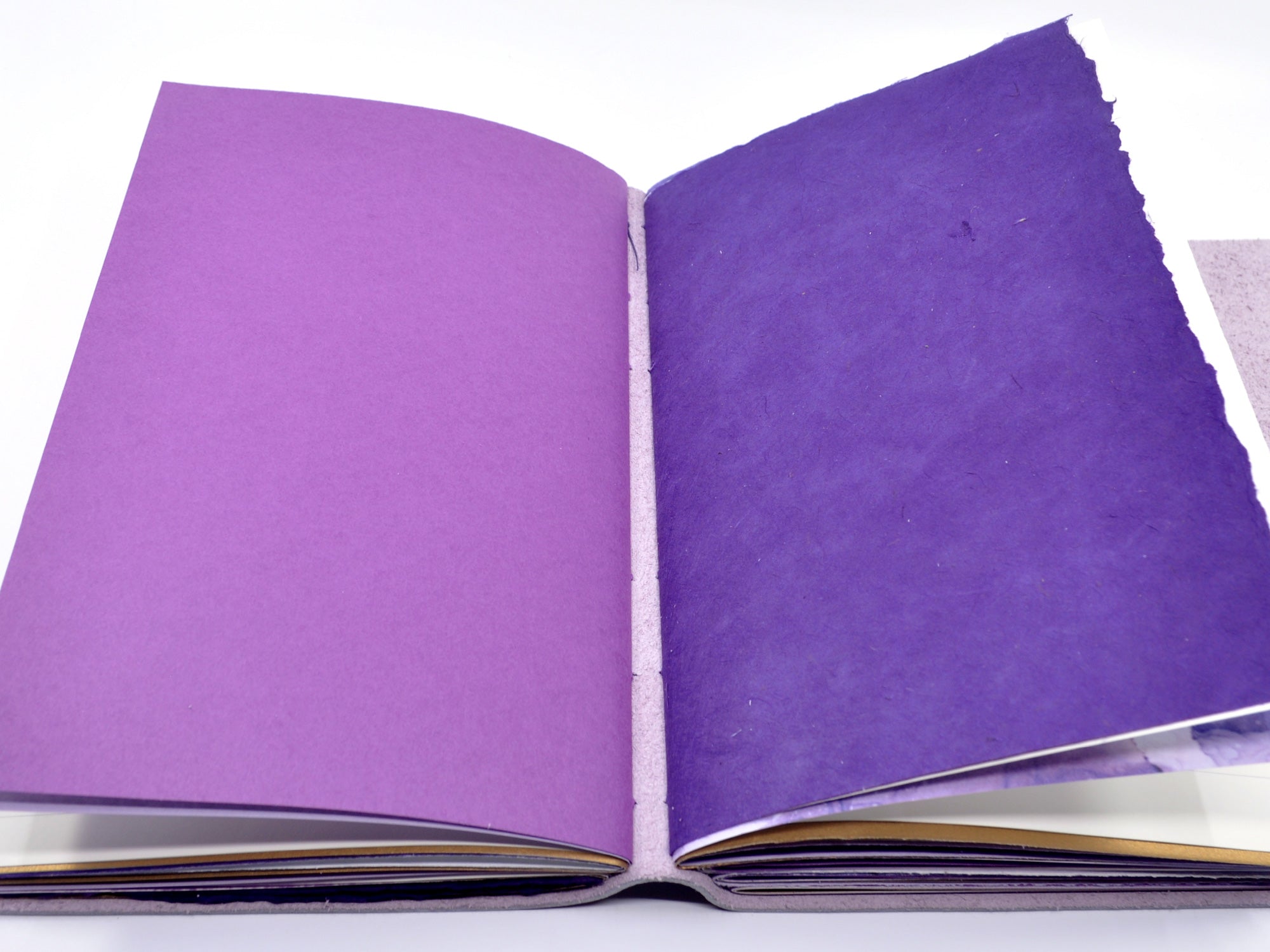 Catmint Blossom One of a Kind Leather Journal
