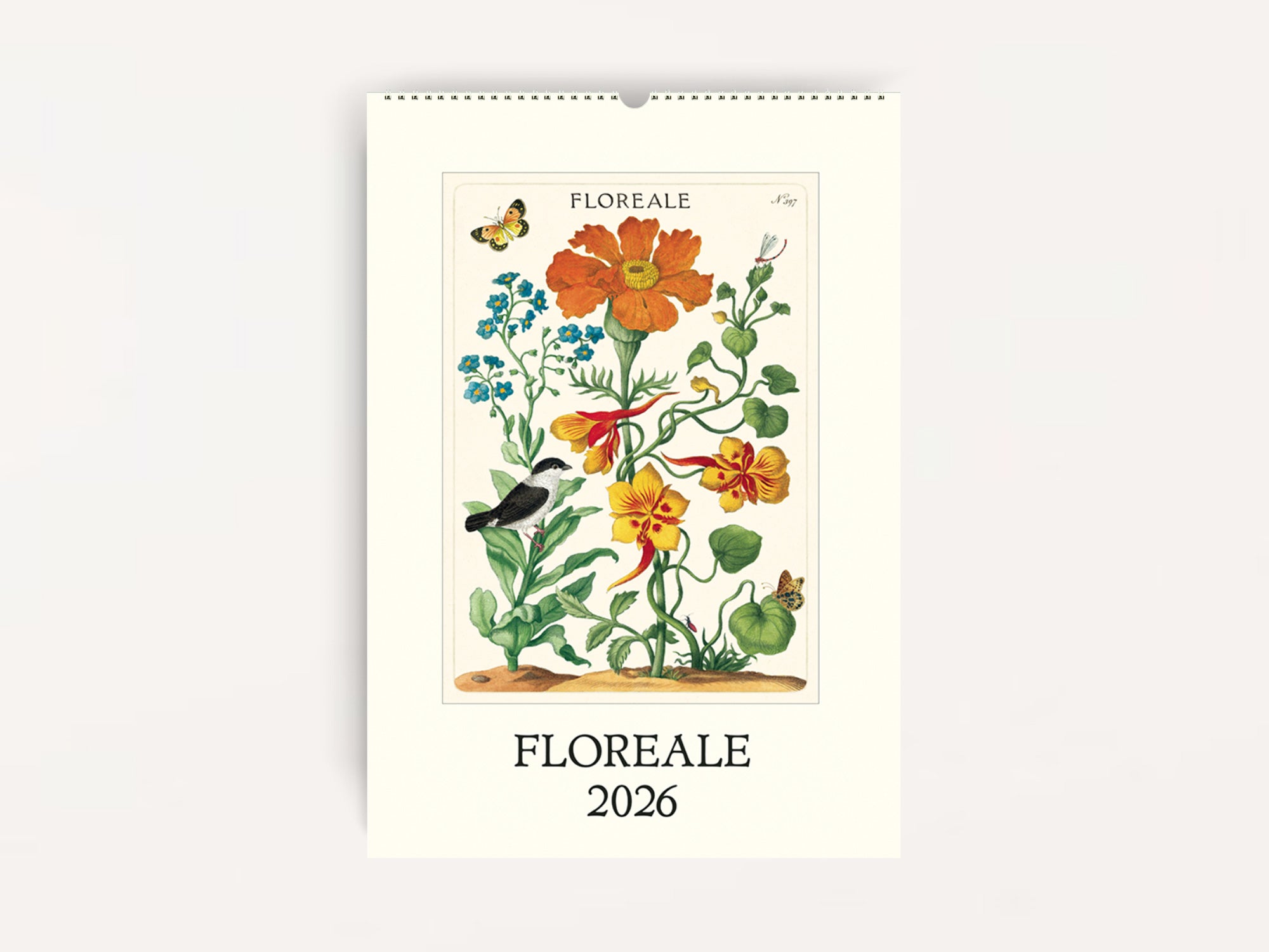 Cavallini 2026 WALL Calendar - Floreale