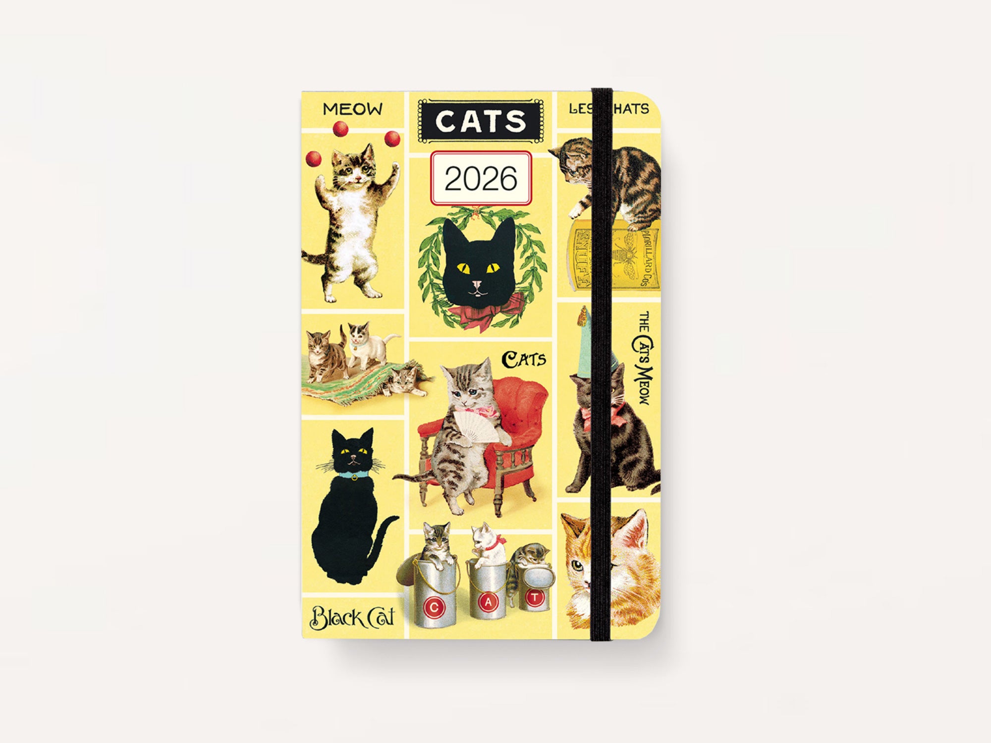 Cavallini 2026 WEEKLY PLANNER - Cats