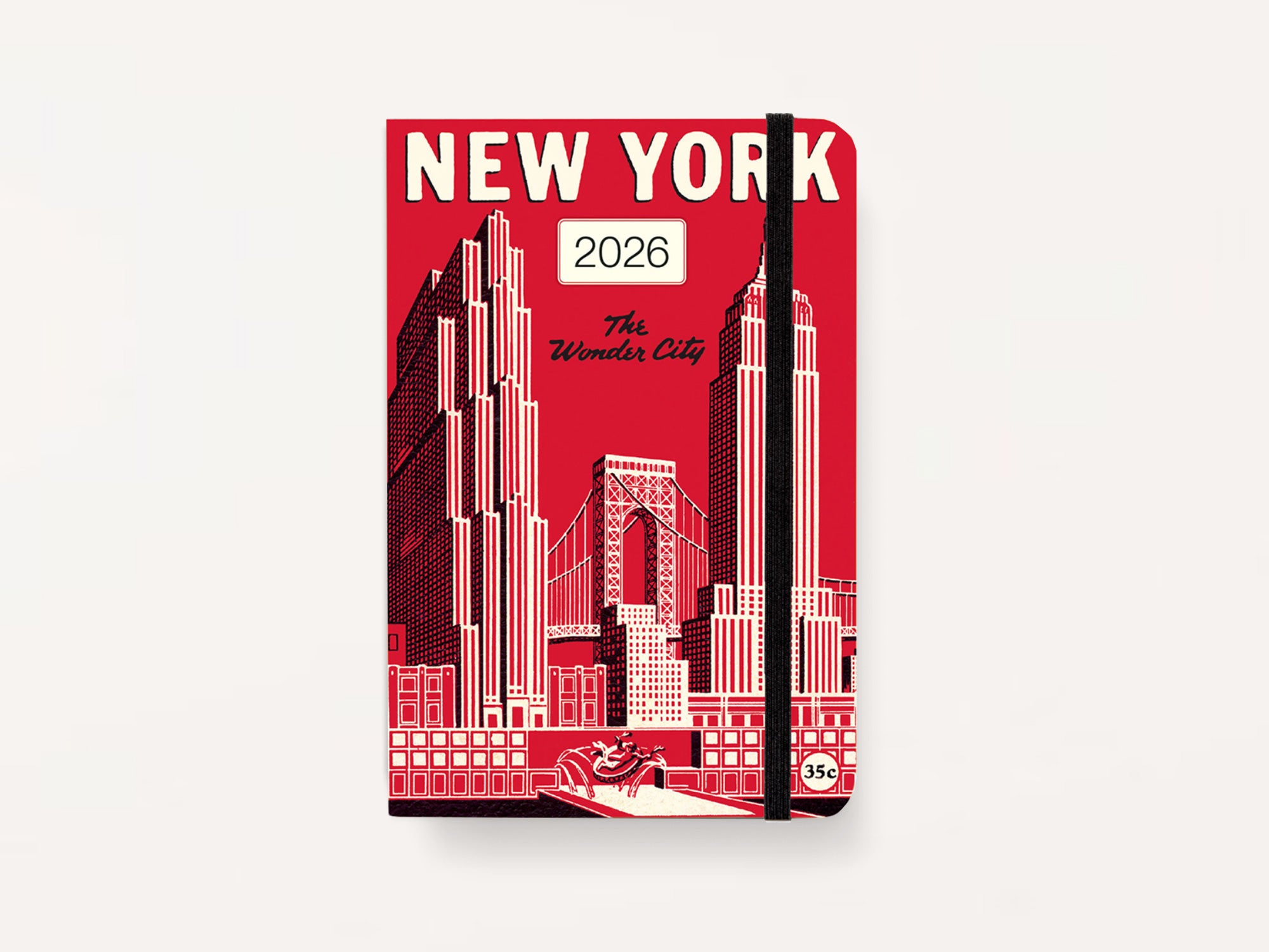 Cavallini 2026 WEEKLY PLANNER - New York City