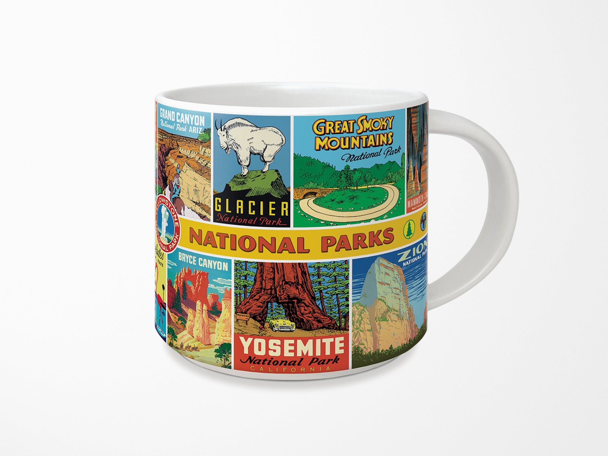 Cavallini Vintage Mug - National Parks