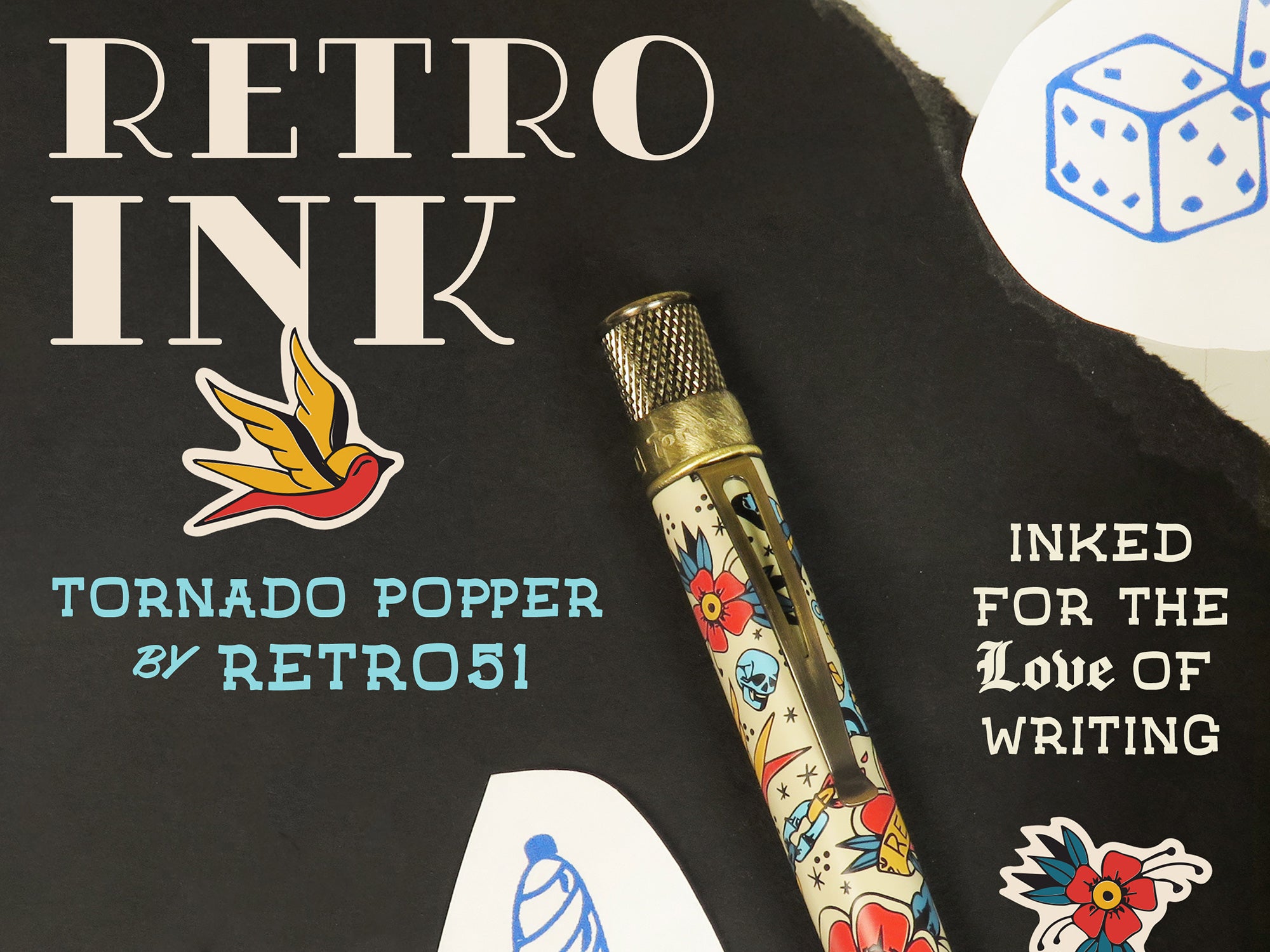 Coming Friday, June 13! Retro 51 Retro Ink Rollerball Pen - Limited Edition of 613
