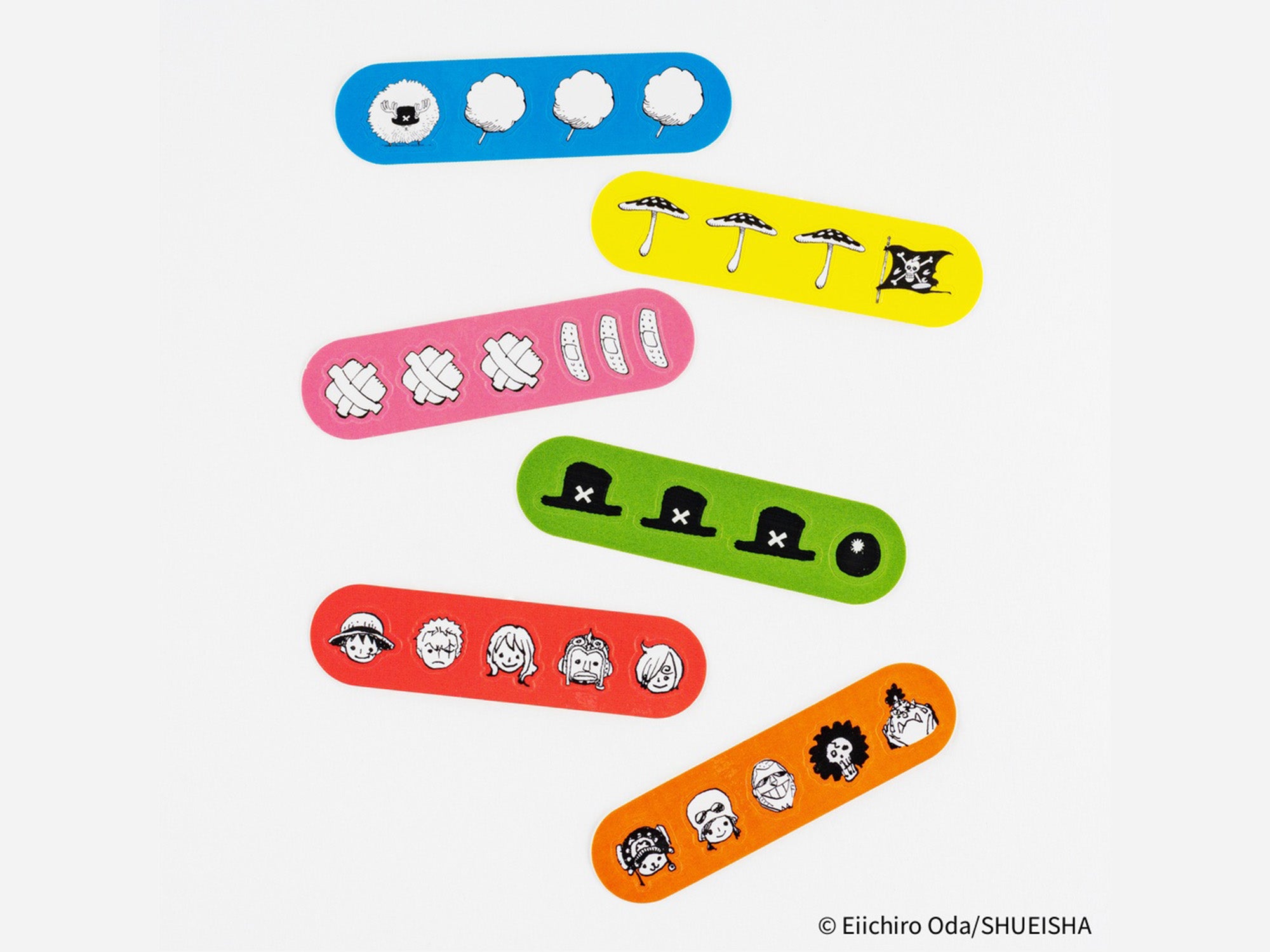 Coming in October! ONE PIECE magazine - Chopper's Techo First Aid Kit Stickers