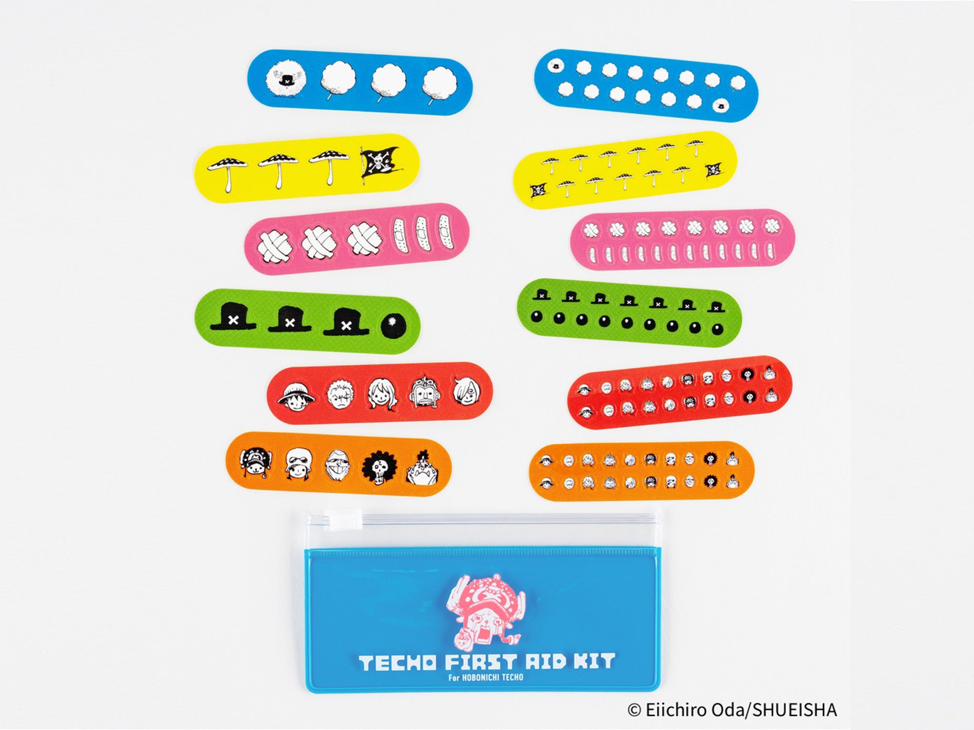 Coming in October! ONE PIECE magazine - Chopper's Techo First Aid Kit Stickers